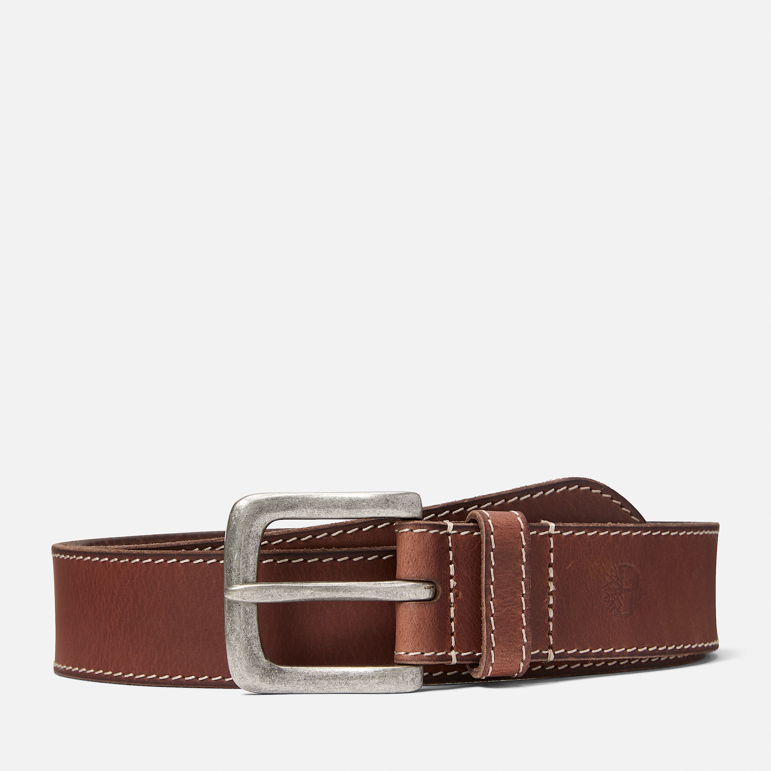 Mens 40mm Oily Savage Belt TBL Brown HERO