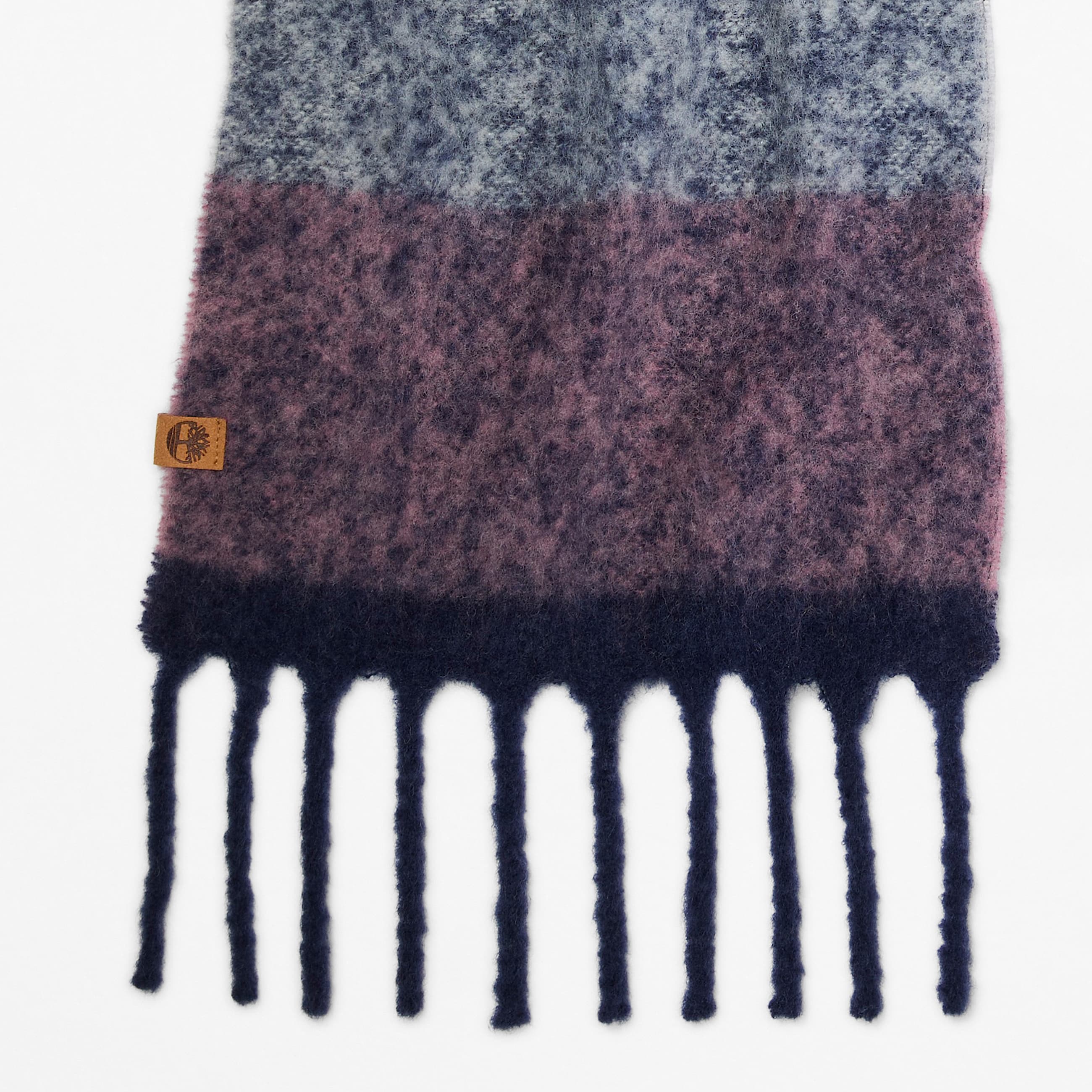 Woven Striped Scarf TBL Wistful Mauve ALT2