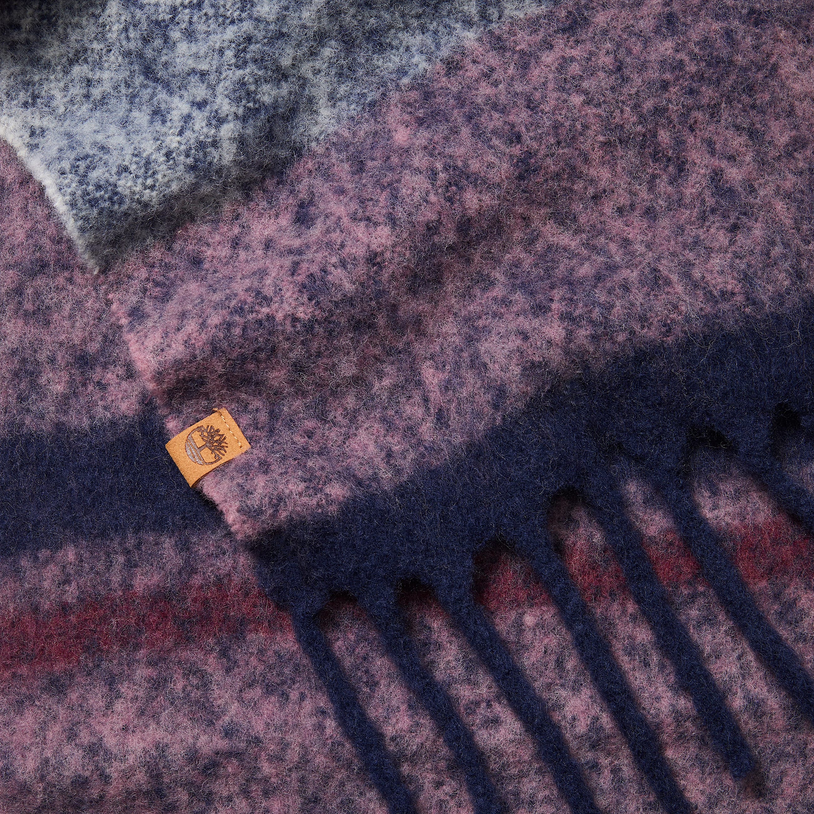 Woven Striped Scarf TBL Wistful Mauve ALT1