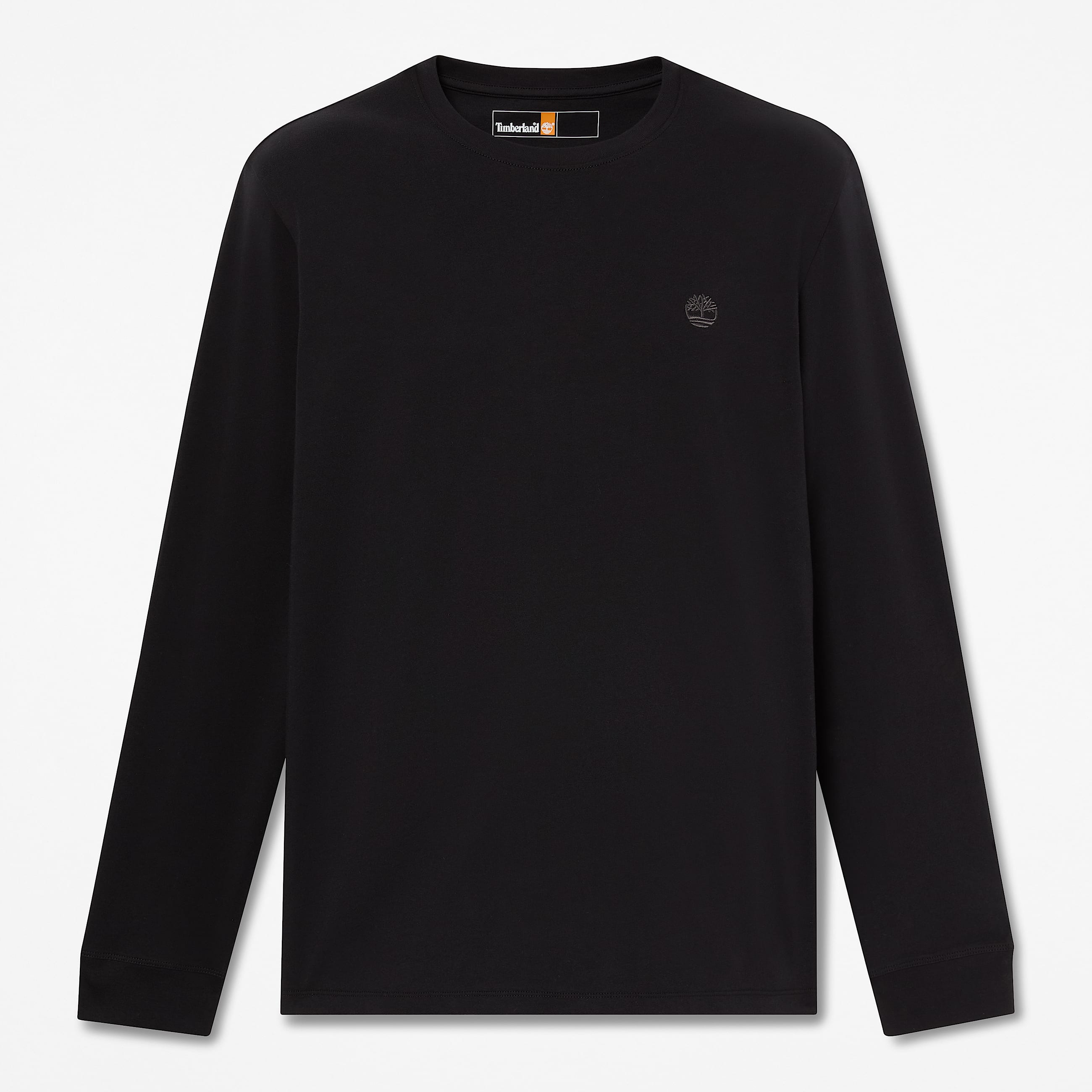 Mens Oyster River LongSleeve TShirt TBL BlackPavement HERO