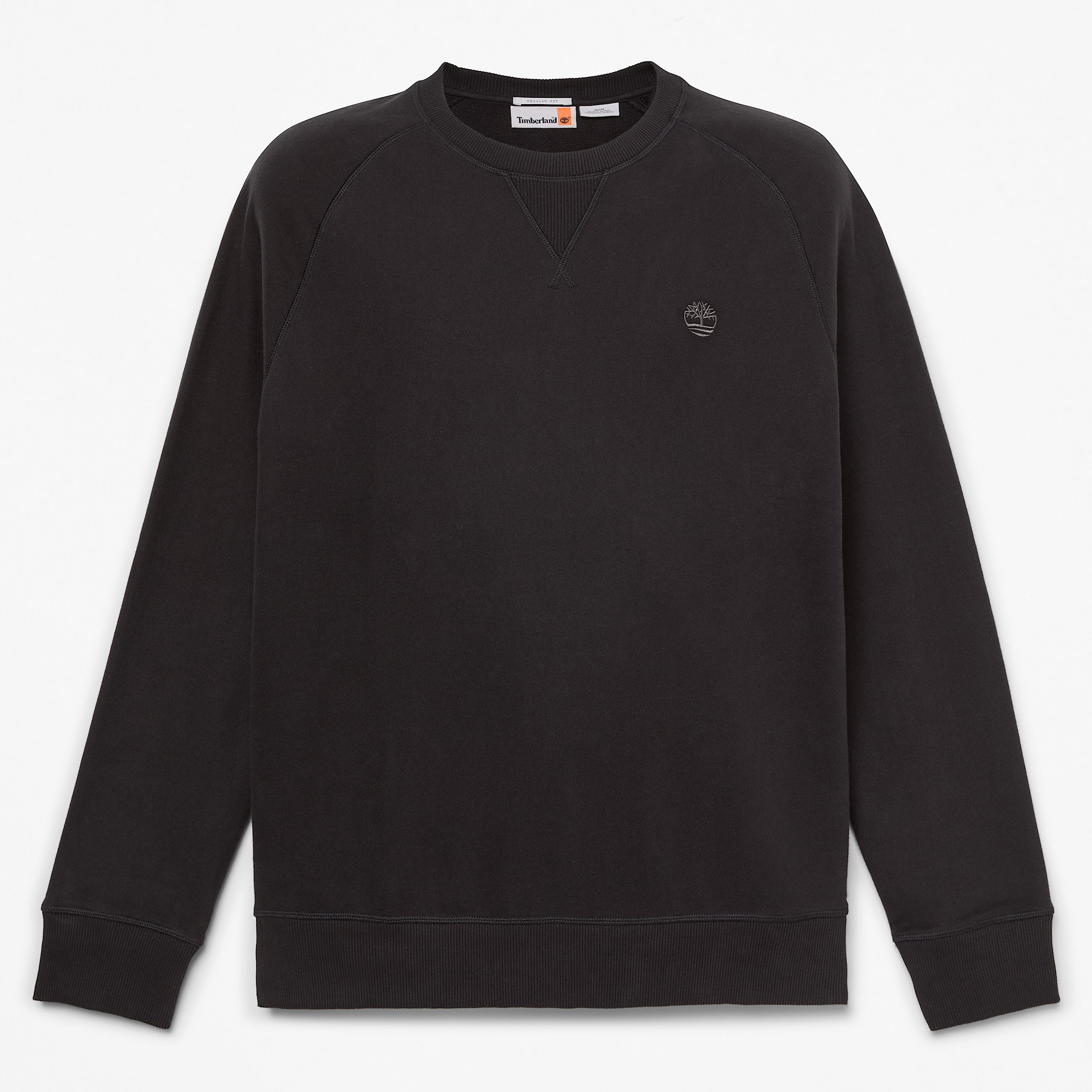 Mens Exeter River Crewneck Sweatshirt TBL Black HERO