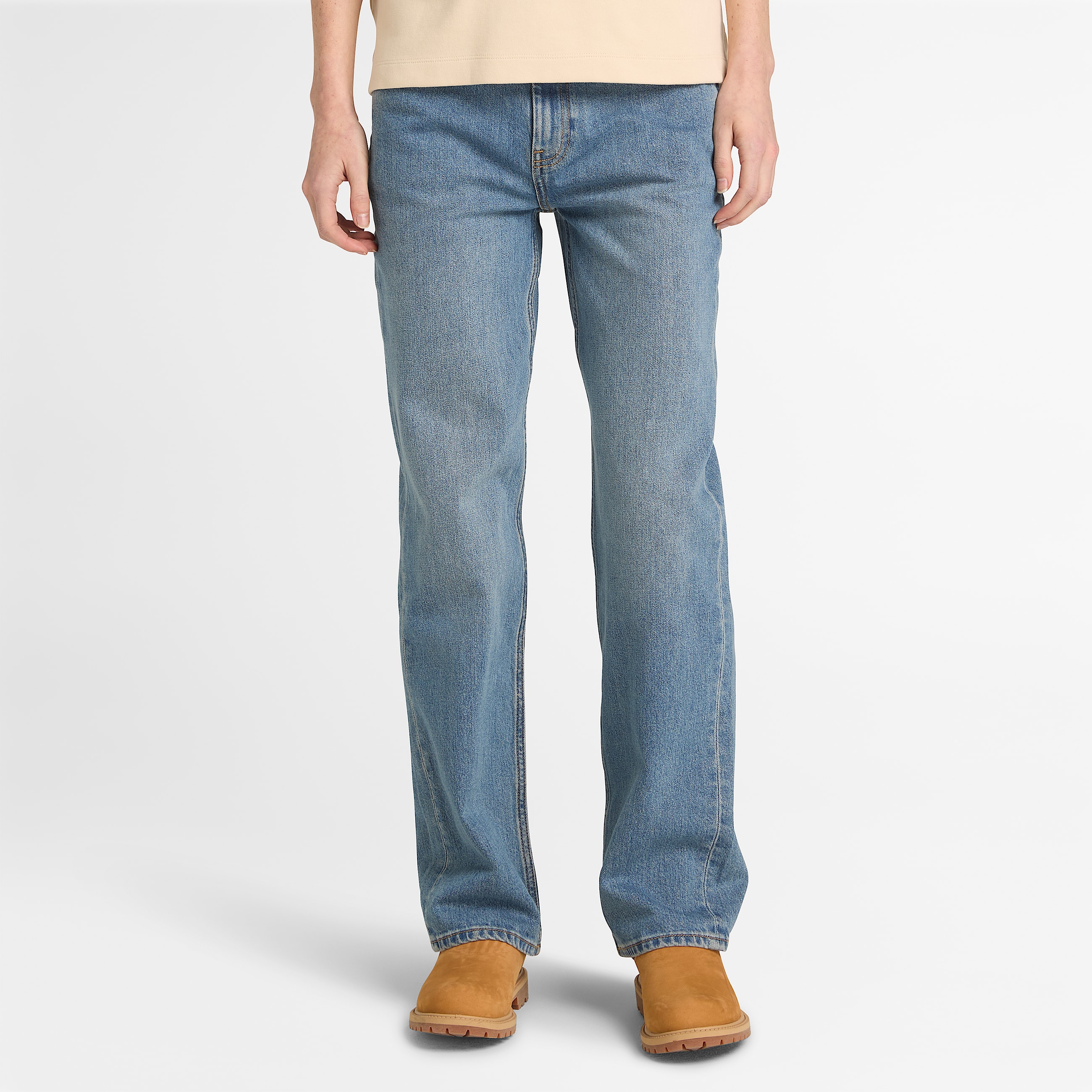 Womens Straight Denim Pant TBL Light Shade ALT1