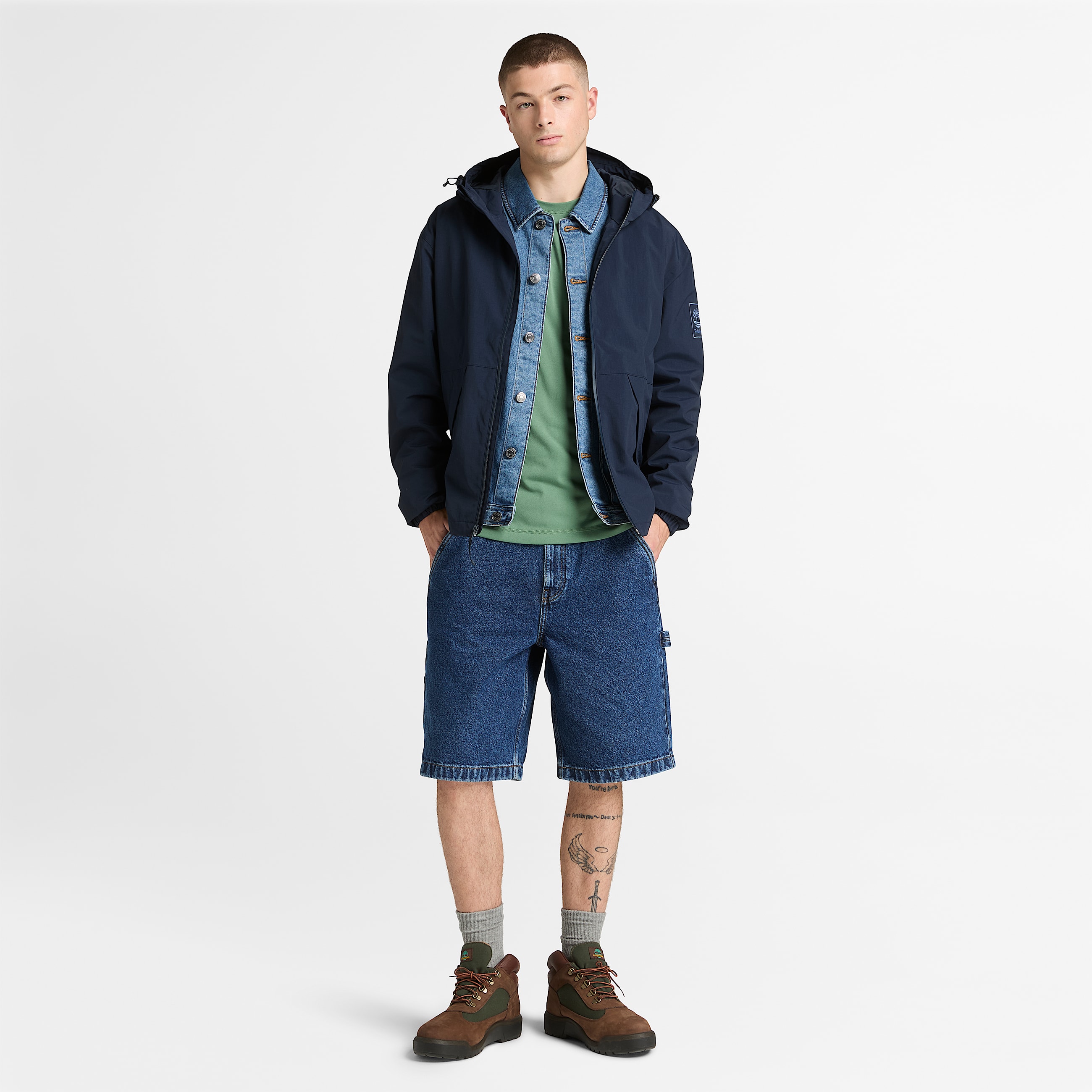 Mens Winnick Waterproof Shell Jacket TBL Dark Sapphire ALT2