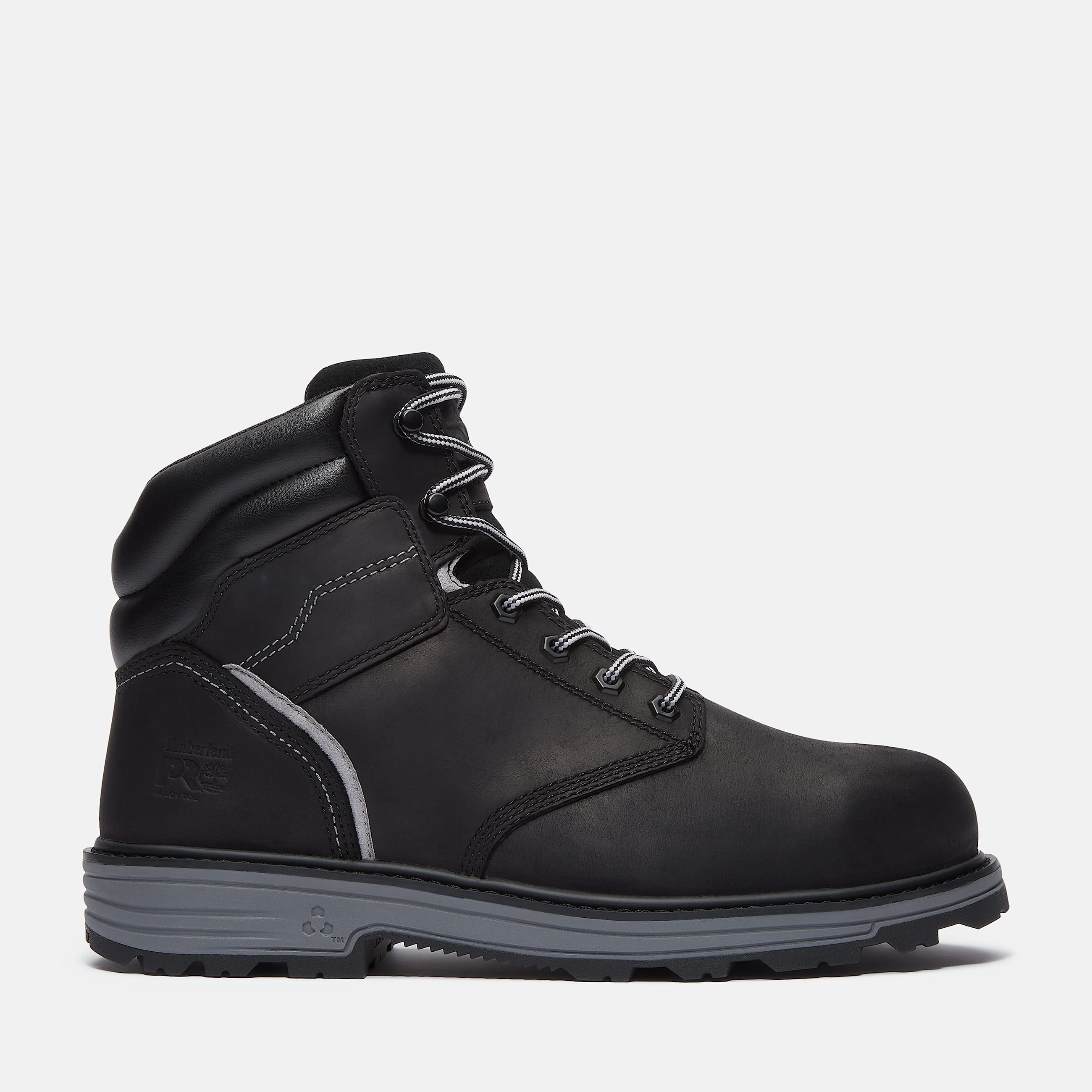 Mens TiTAN Tasker 6 AlloyToe Work Boot TBL Black FullGrain HERO