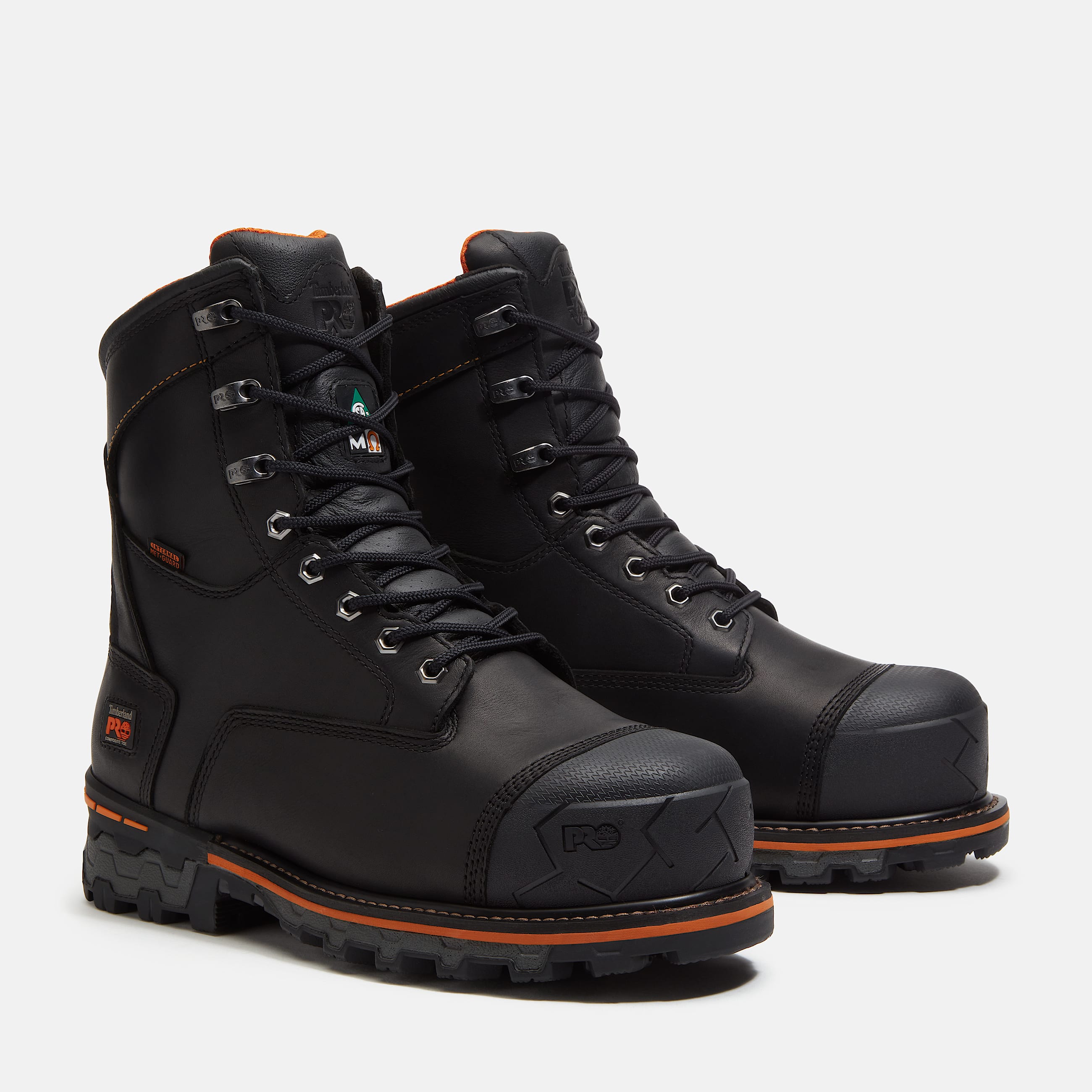 Botte de travail impermable et isotherme Boondock IMG CSA 8 po  embout composite pour hommes TBL Noir ALT4