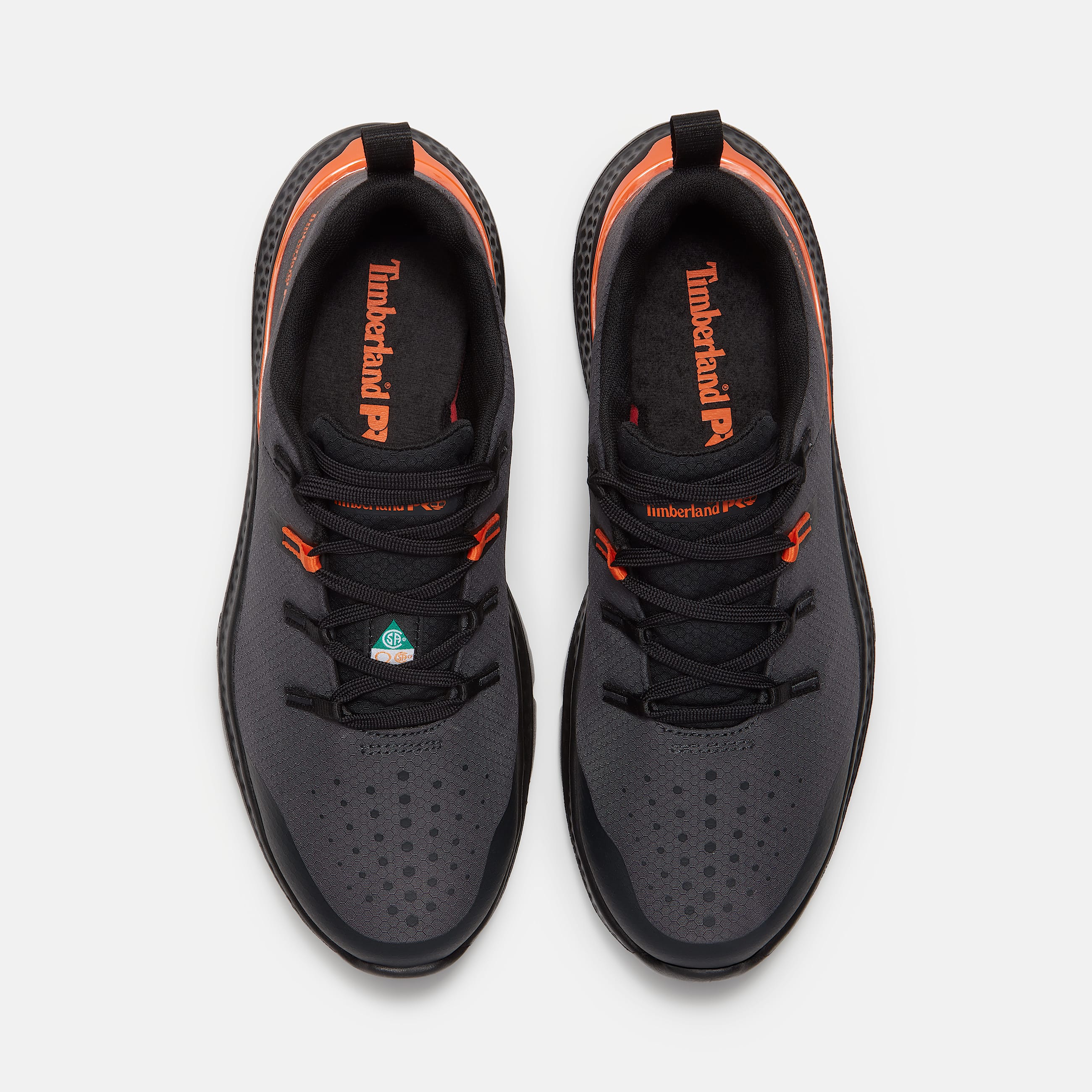 Chaussure de travail Timberland PRO Intercept CSA  embout en acier pour hommes TBL Noir ALT2