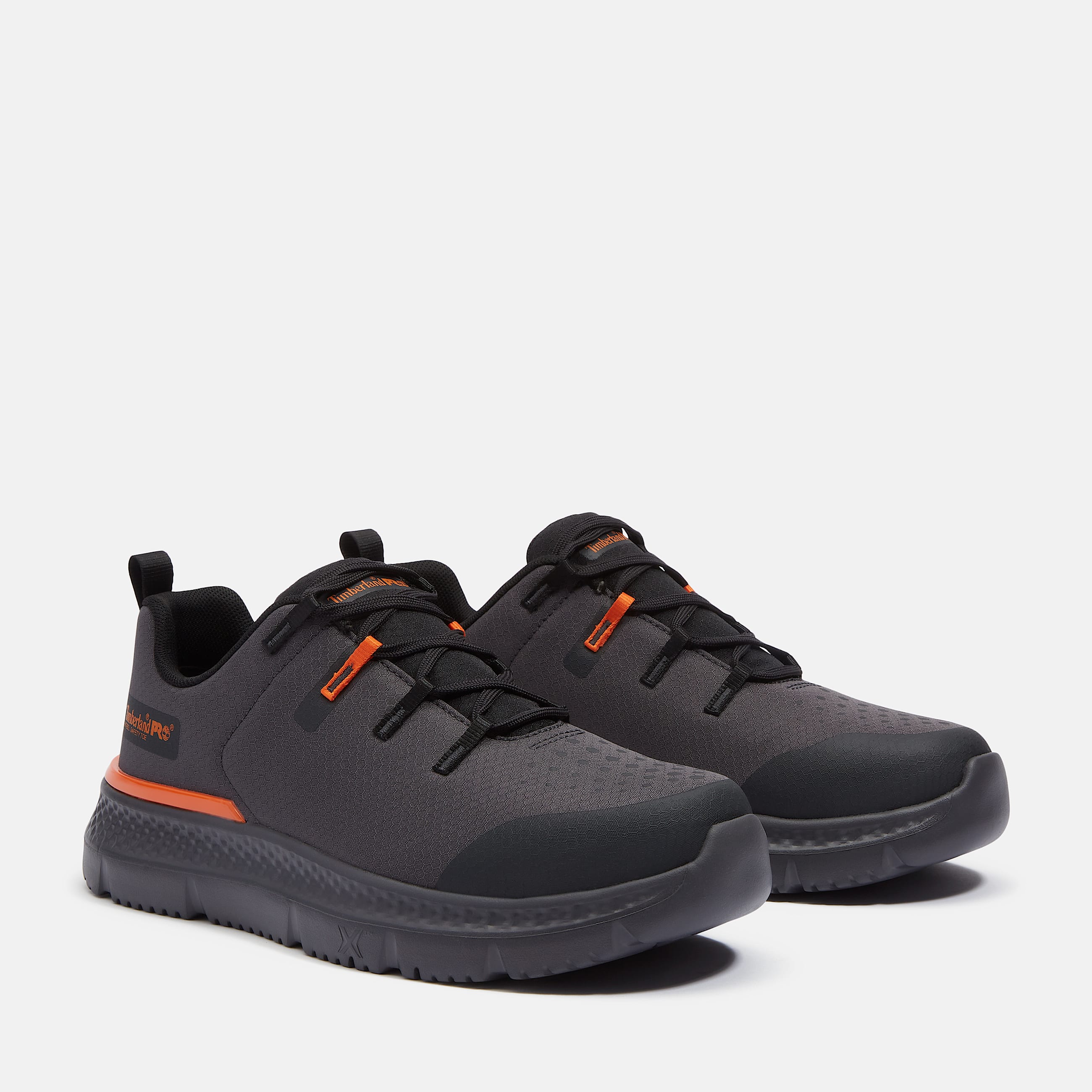 Mens Timberland PRO Intercept Steel Toe Work Sneaker TBL Dark Grey ALT4