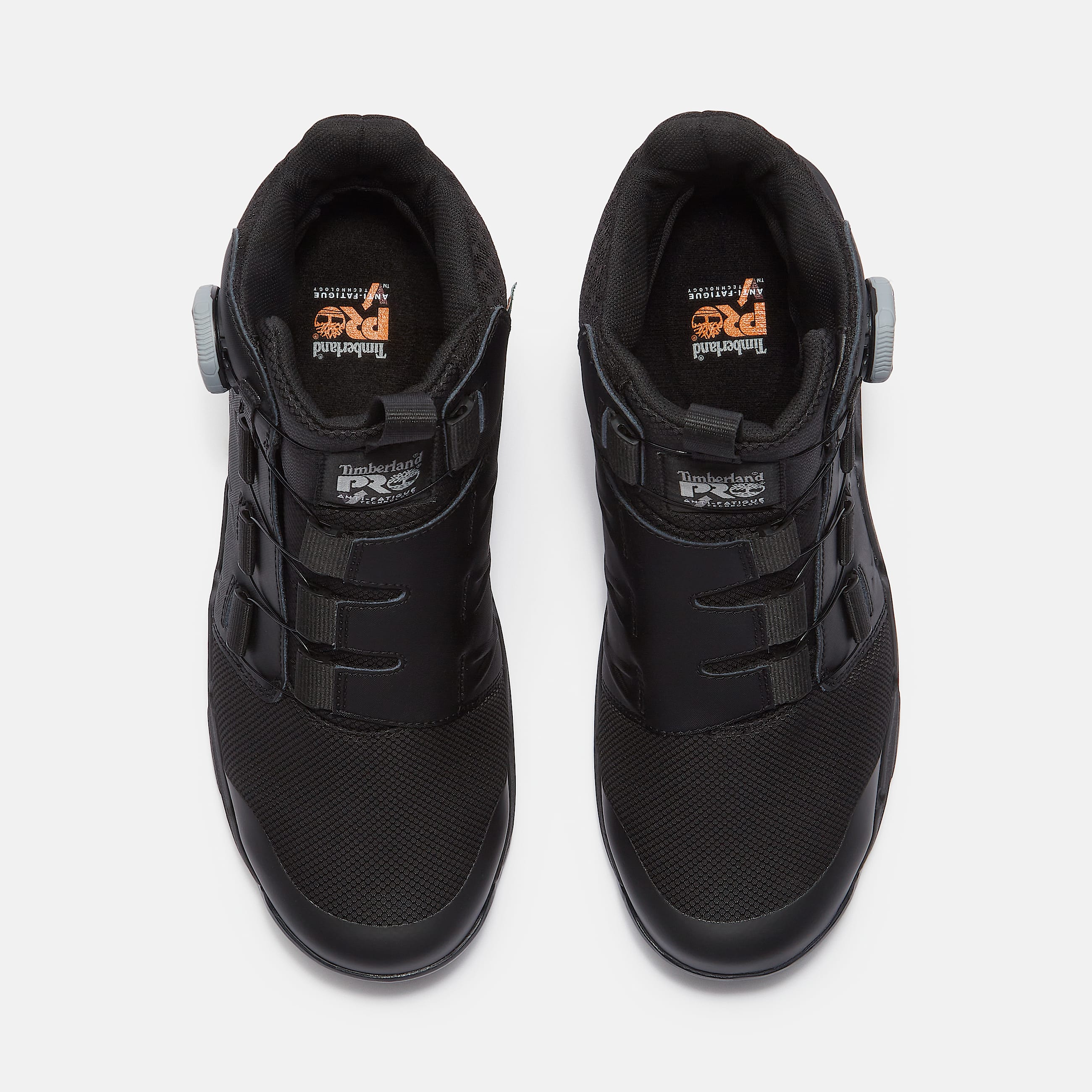 Mens Timberland PRO BOA Morphix CSA 6 Composite Toe Waterproof Boot TBL Black FullGrainMesh ALT2