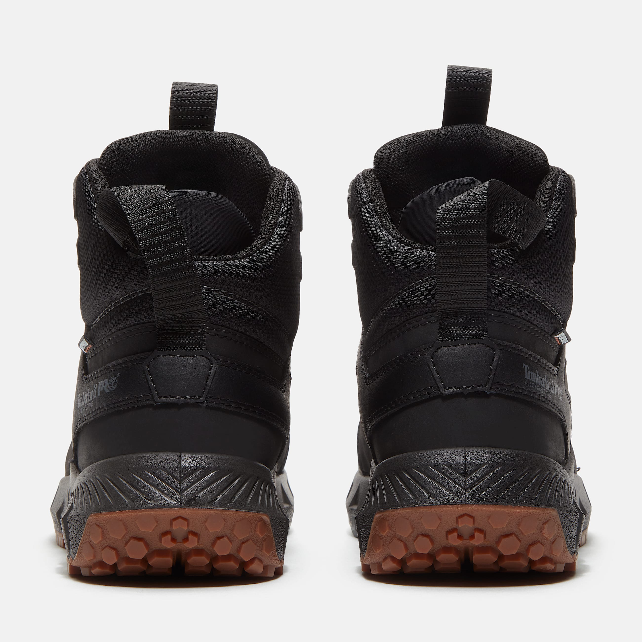 Mens Tempe CSA 6 Alloy Toe Waterproof Work Boot TBL Black Leather ALT5