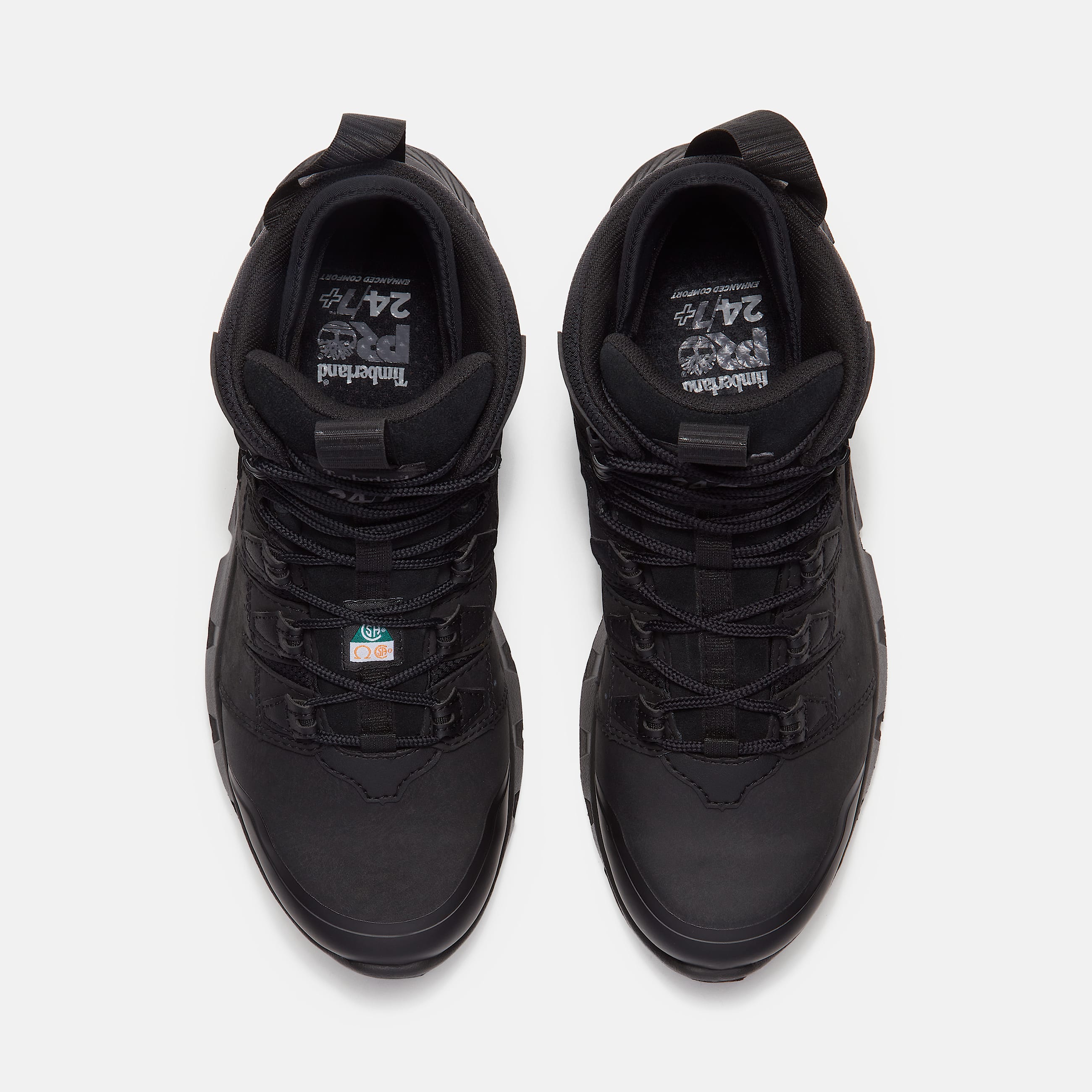 Mens Tempe CSA 6 Alloy Toe Waterproof Work Boot TBL Black Leather ALT2