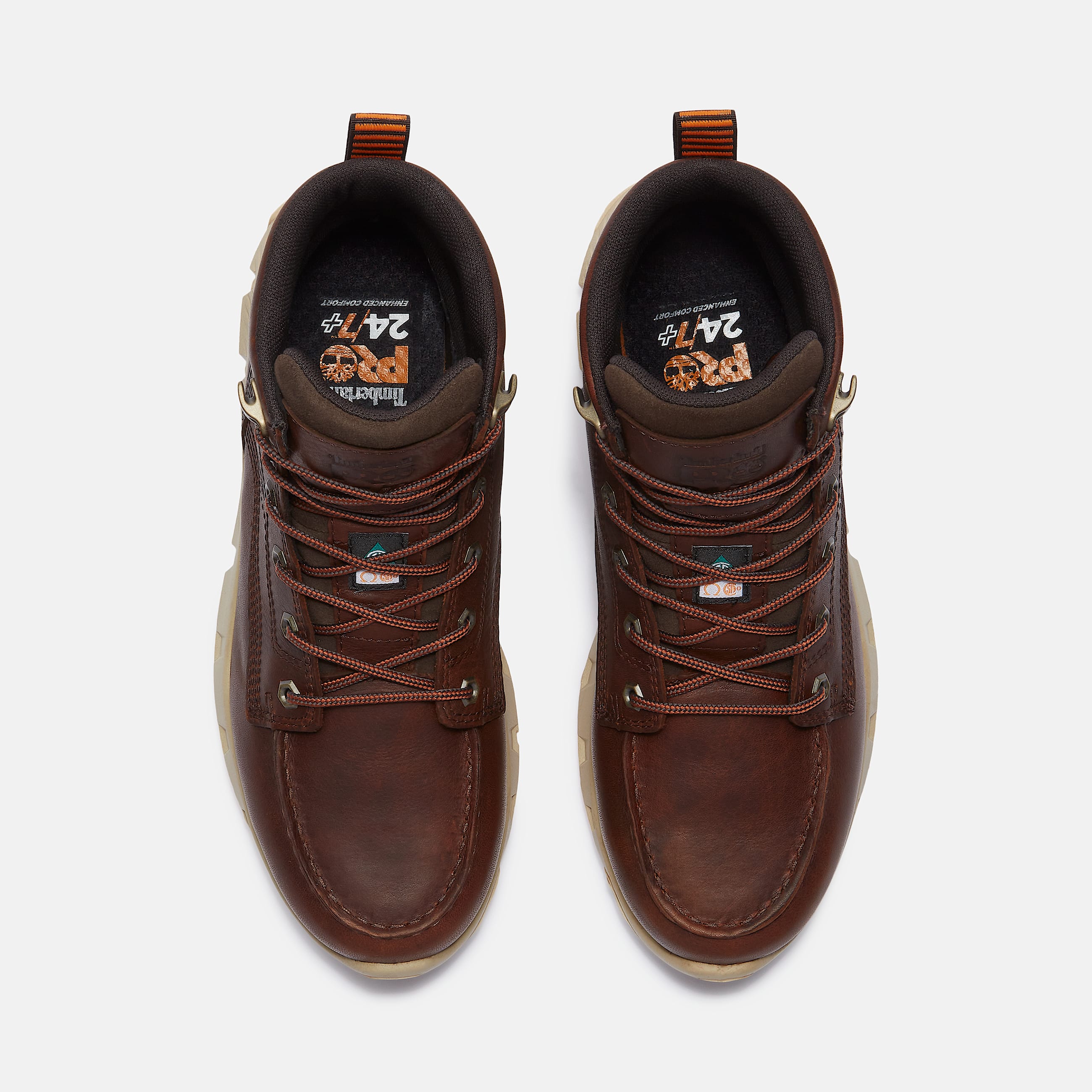 Mens Tempe CSA Moc Toe Waterproof Alloy Toe Boot TBL Rust ALT2