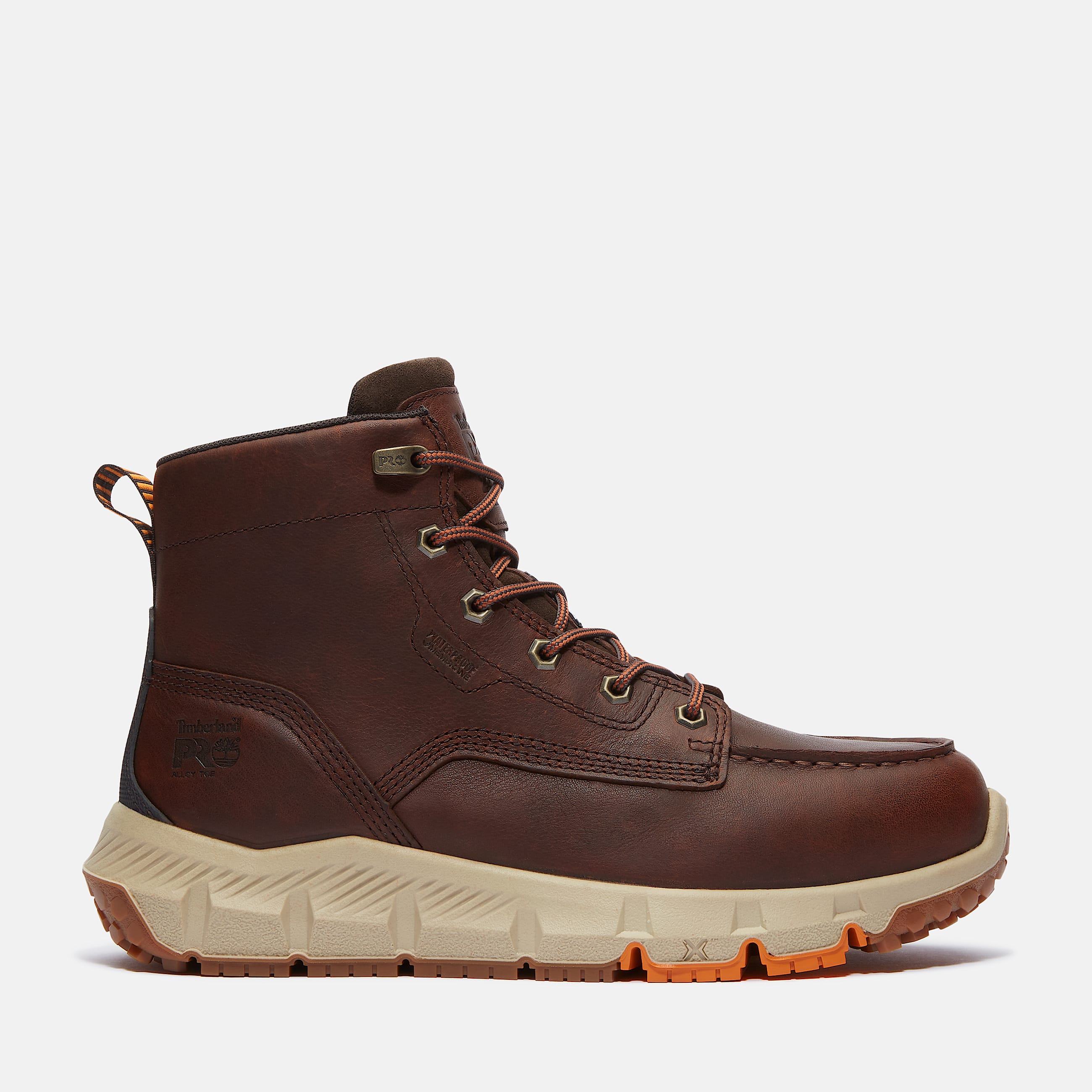 Mens Tempe CSA Moc Toe Waterproof Alloy Toe Boot TBL Rust HERO