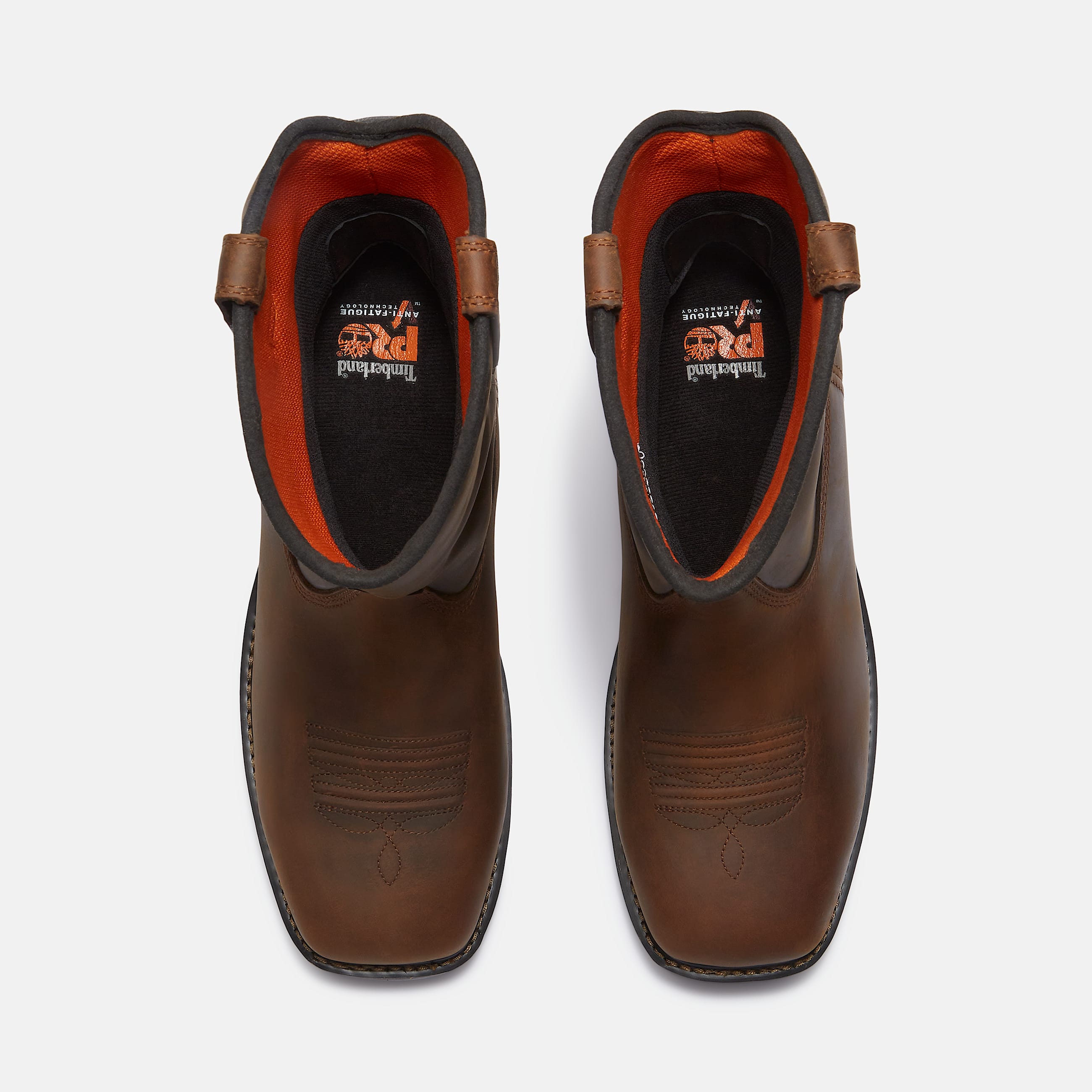 Botte de travail Timberland PRO BOA True Grit CSA sans lacet ni glissire rsistante aux dcharges lectriques et  embout composite et pour hommes TBL Brun ALT2