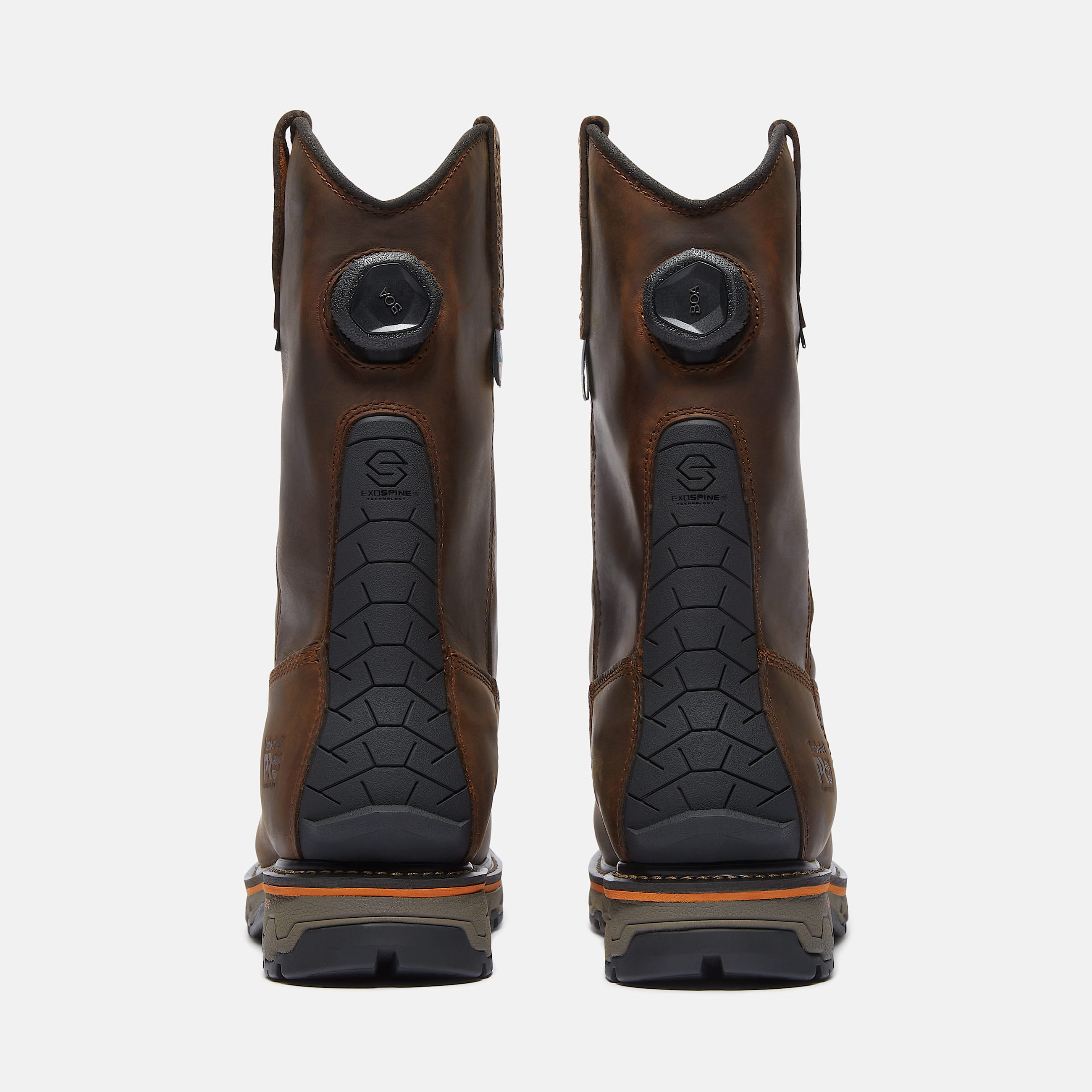 Botte de travail Timberland PRO BOA True Grit CSA sans lacet ni glissire rsistante aux dcharges lectriques et  embout composite et pour hommes TBL Brun ALT5