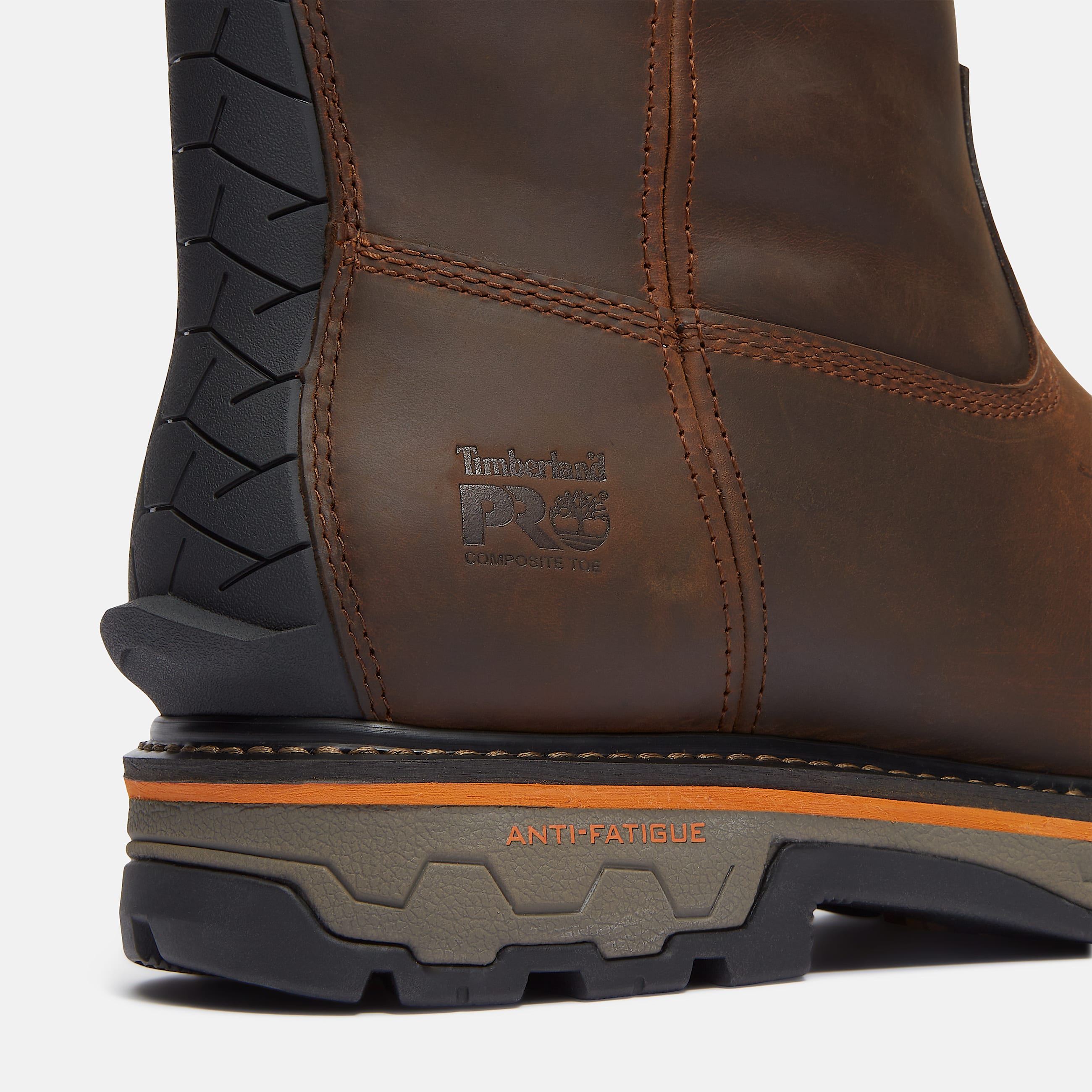 Botte de travail Timberland PRO BOA True Grit CSA sans lacet ni glissire rsistante aux dcharges lectriques et  embout composite et pour hommes TBL Brun ALT7