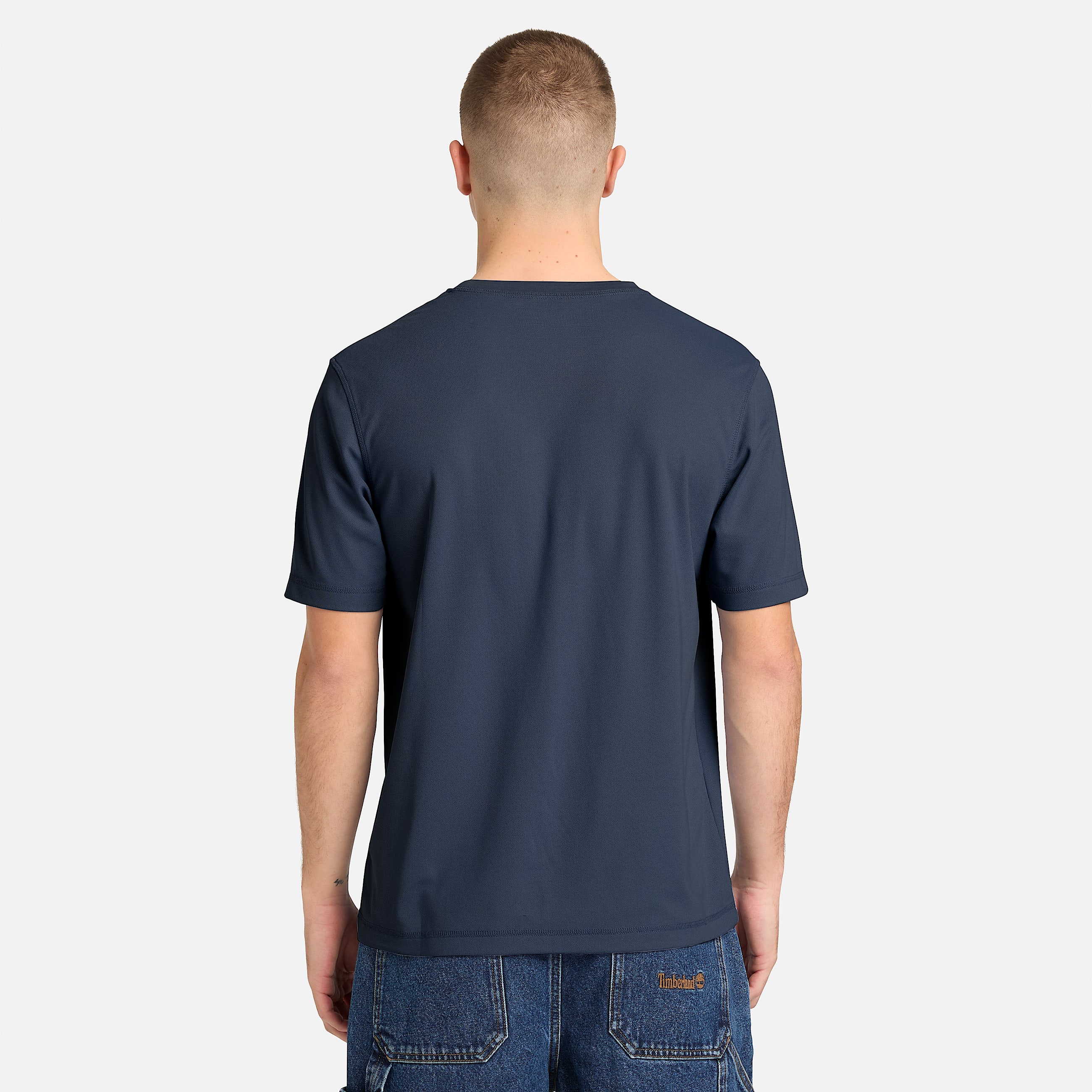 Mens Granite Lake Wicking QuickDry TShirt TBL Dark Sapphire ALT8