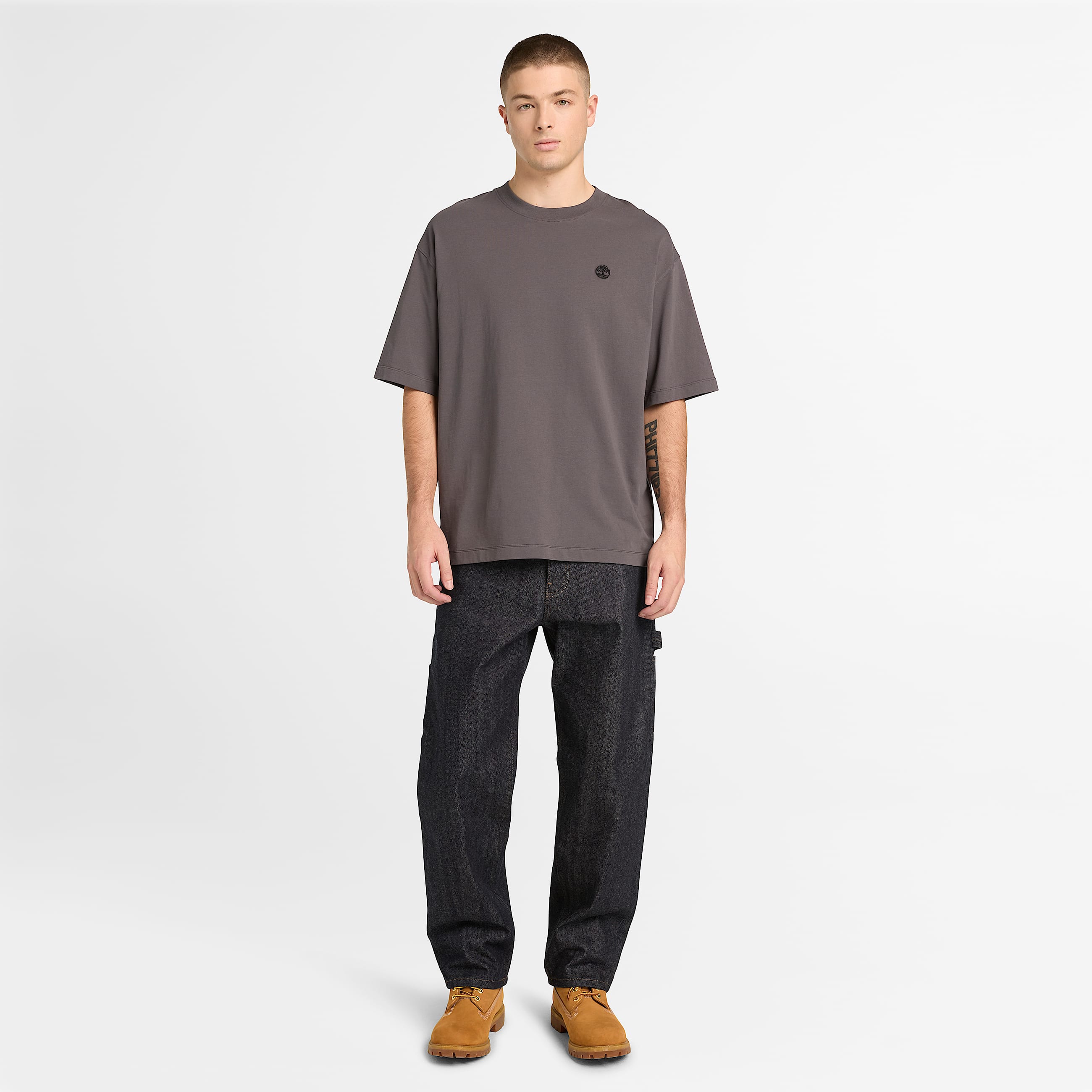 Mens Dunstan River ShortSleeve TShirt TBL Blackened Pearl ALT2