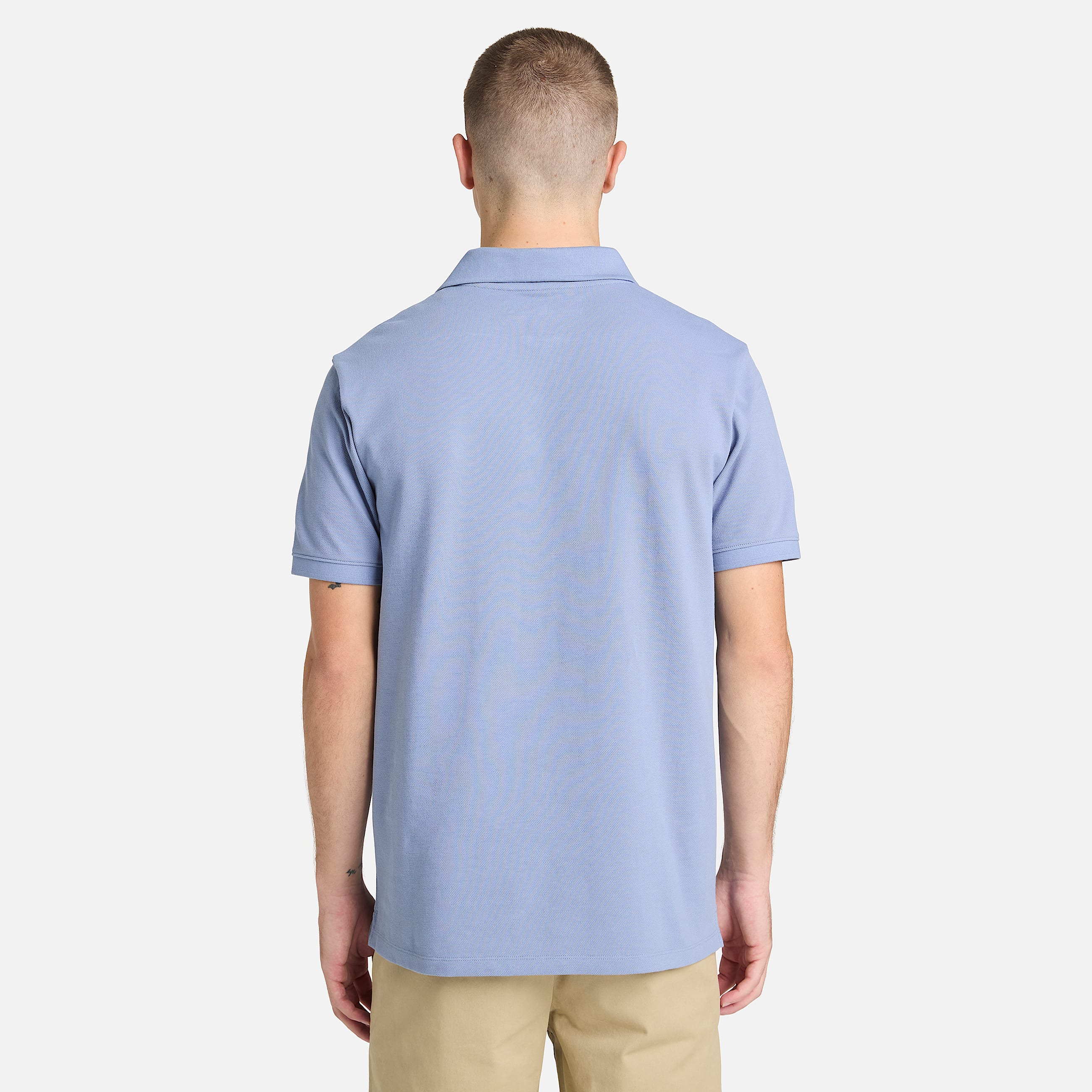 Mens Oyster River ShortSleeve Polo TBL Stone Wash ALT8