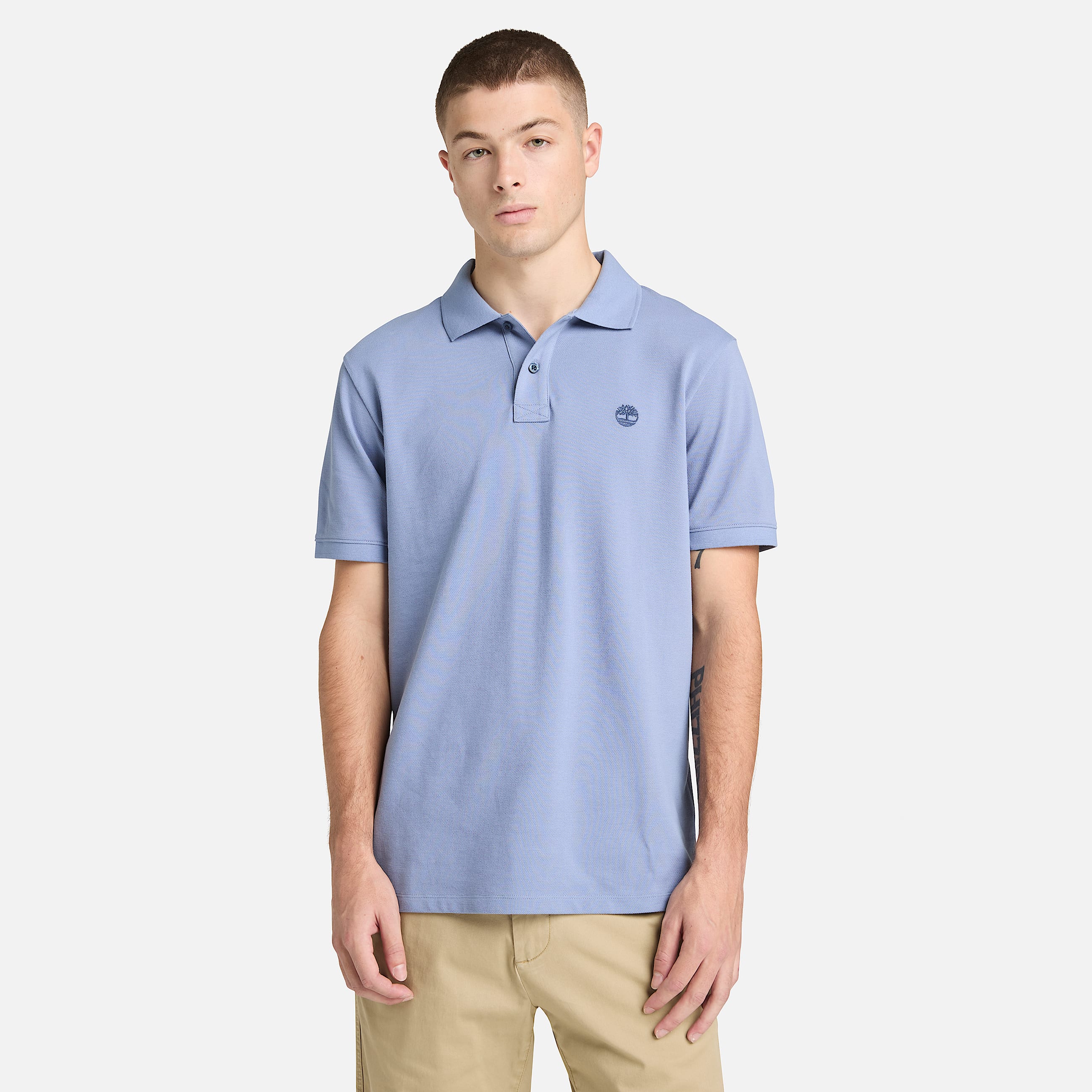 Mens Oyster River ShortSleeve Polo TBL Stone Wash ALT1