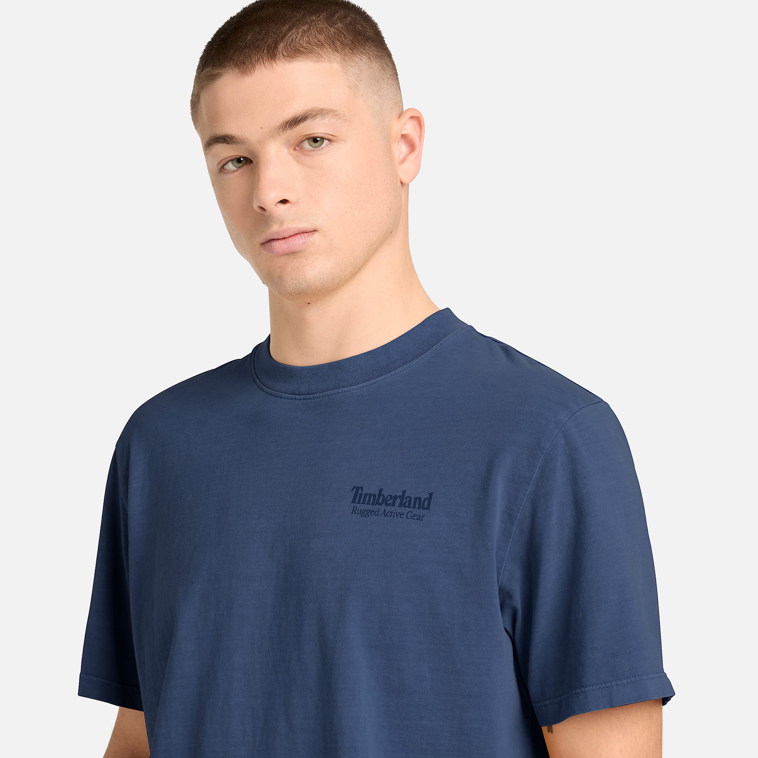 Mens Rugged Active Gear Graphic TShirt TBL Dark Blue ALT3