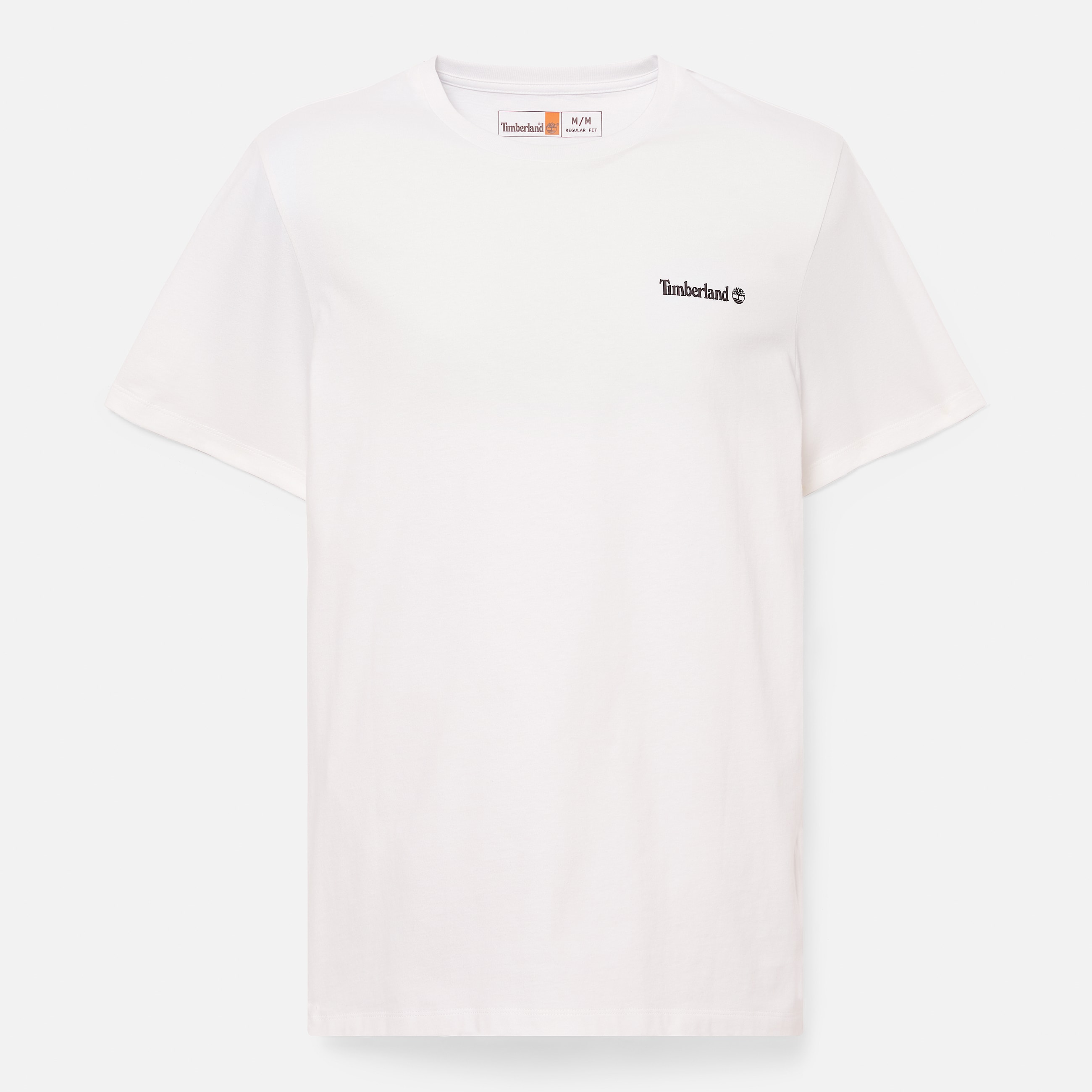 Front and Back Logo TShirt TBL White HERO