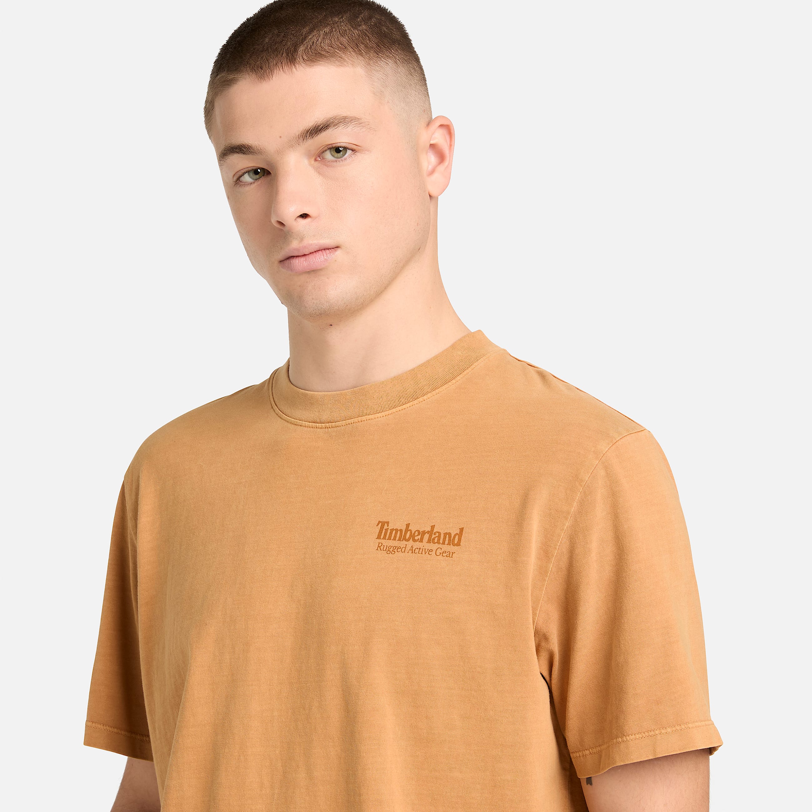 Mens Rugged Active Gear Graphic TShirt TBL Wheat ALT3