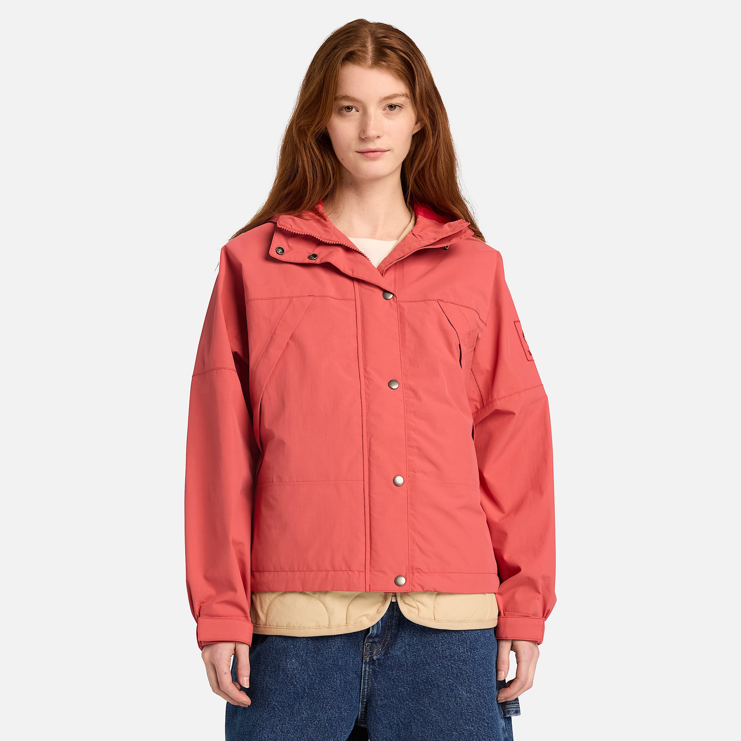 Womens Winnick Archive Waterproof Shell Jacket TBL Mineral Red ALT1