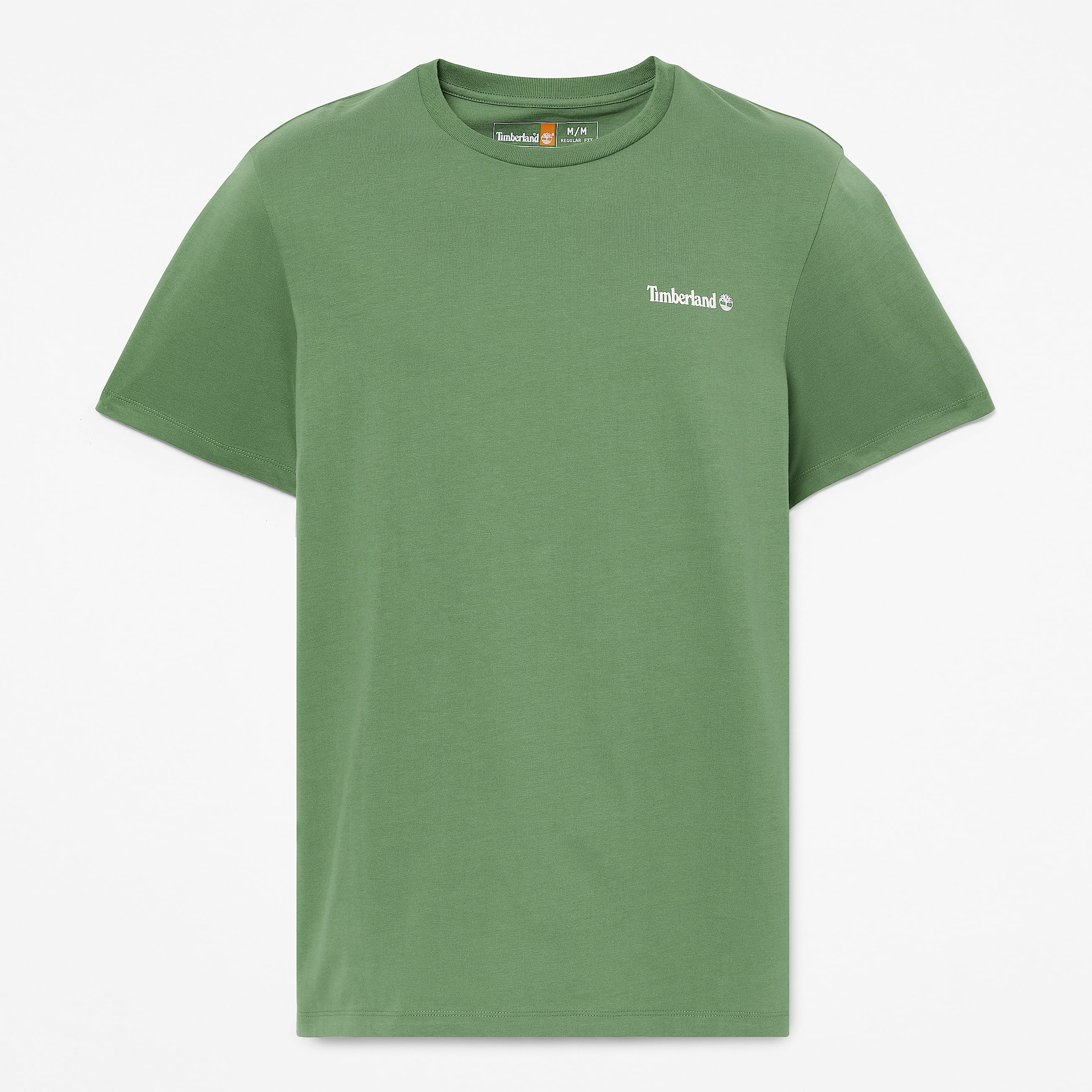 Front and Back Logo TShirt TBL Myrtle Green HERO