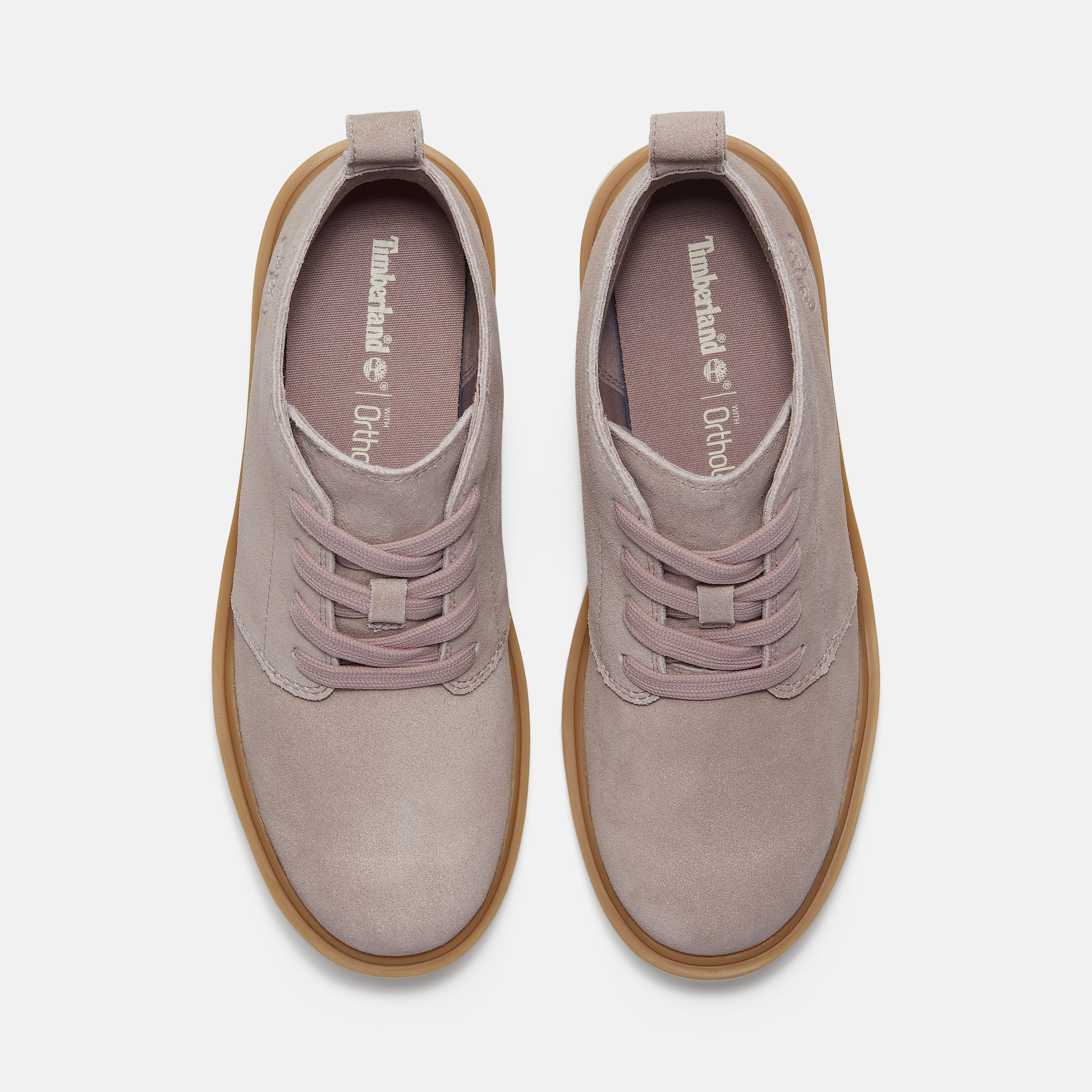 Womens Rowan Way Mid Chukka Boot TBL Light Purple Suede ALT2