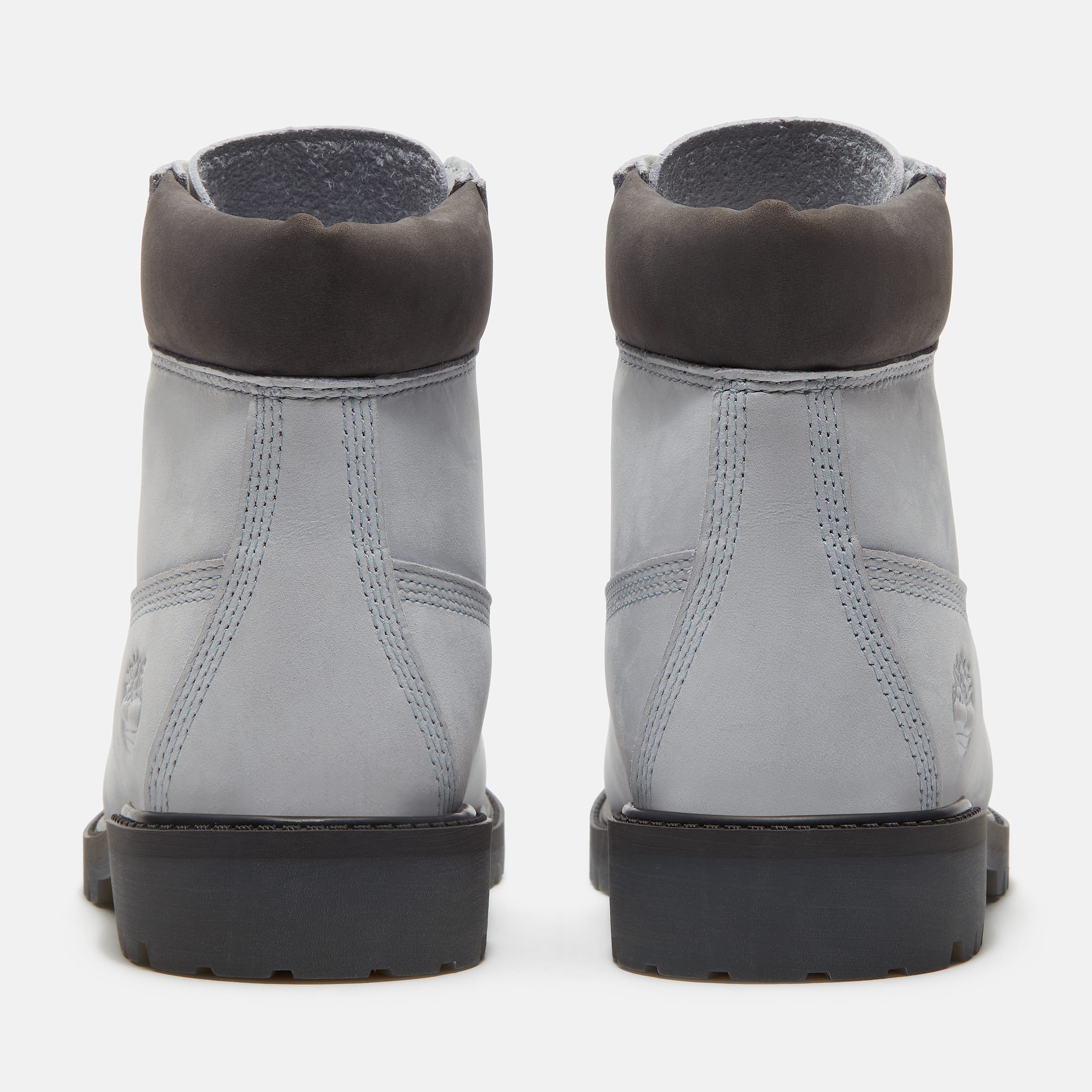 Junior Timberland Alpine Glacier 6Inch Waterproof Boot TBL Glacier Grey Nubuck ALT5