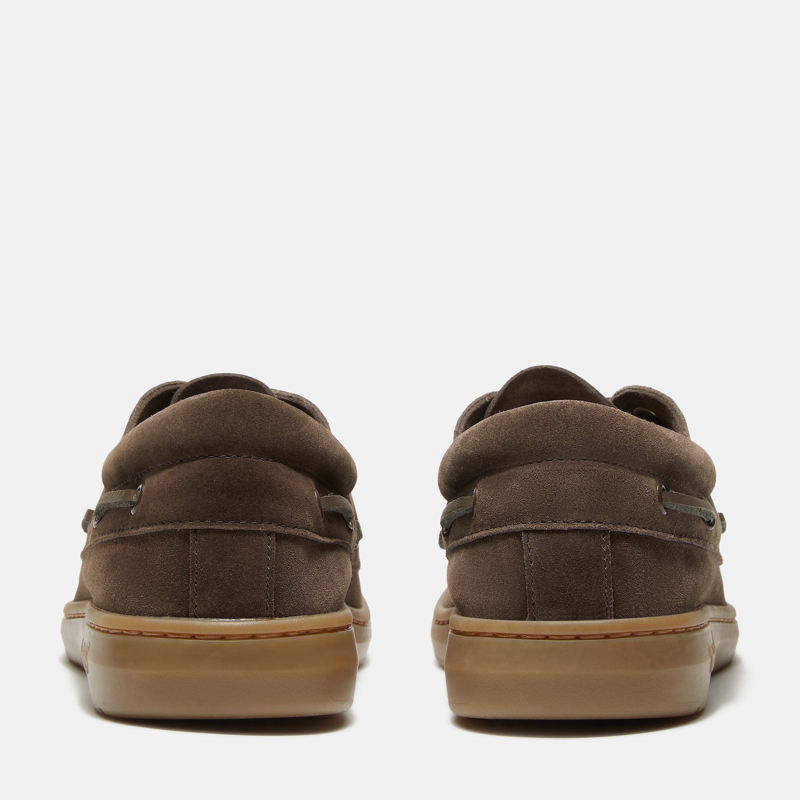 Mens Timberland Portofino Pier Boat Shoe TBL Dark Brown SuedeBeige ALT5