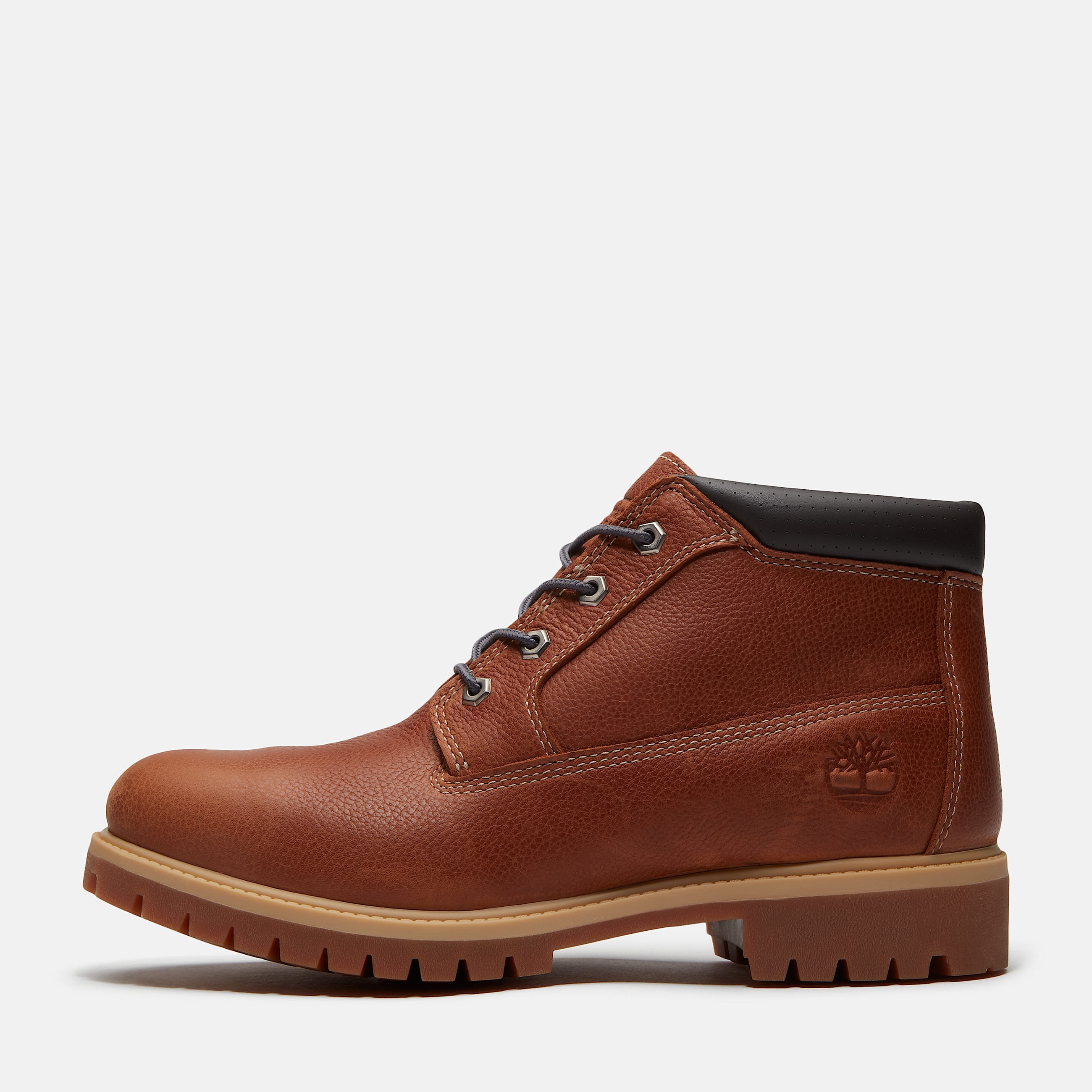 Mens Timberland Road Trip Premium Mid Waterproof Chukka Boot TBL Rust FullGrainDark Grey ALT10