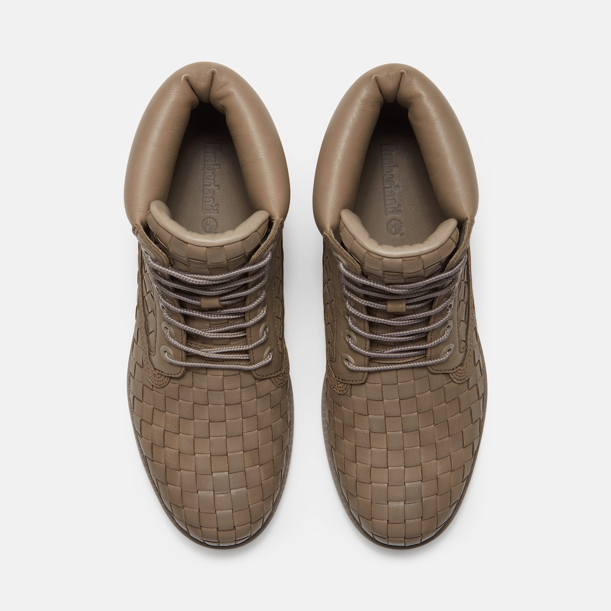 Mens Timberland Textured Premium 6Inch Boot TBL Olive FullGrain ALT2