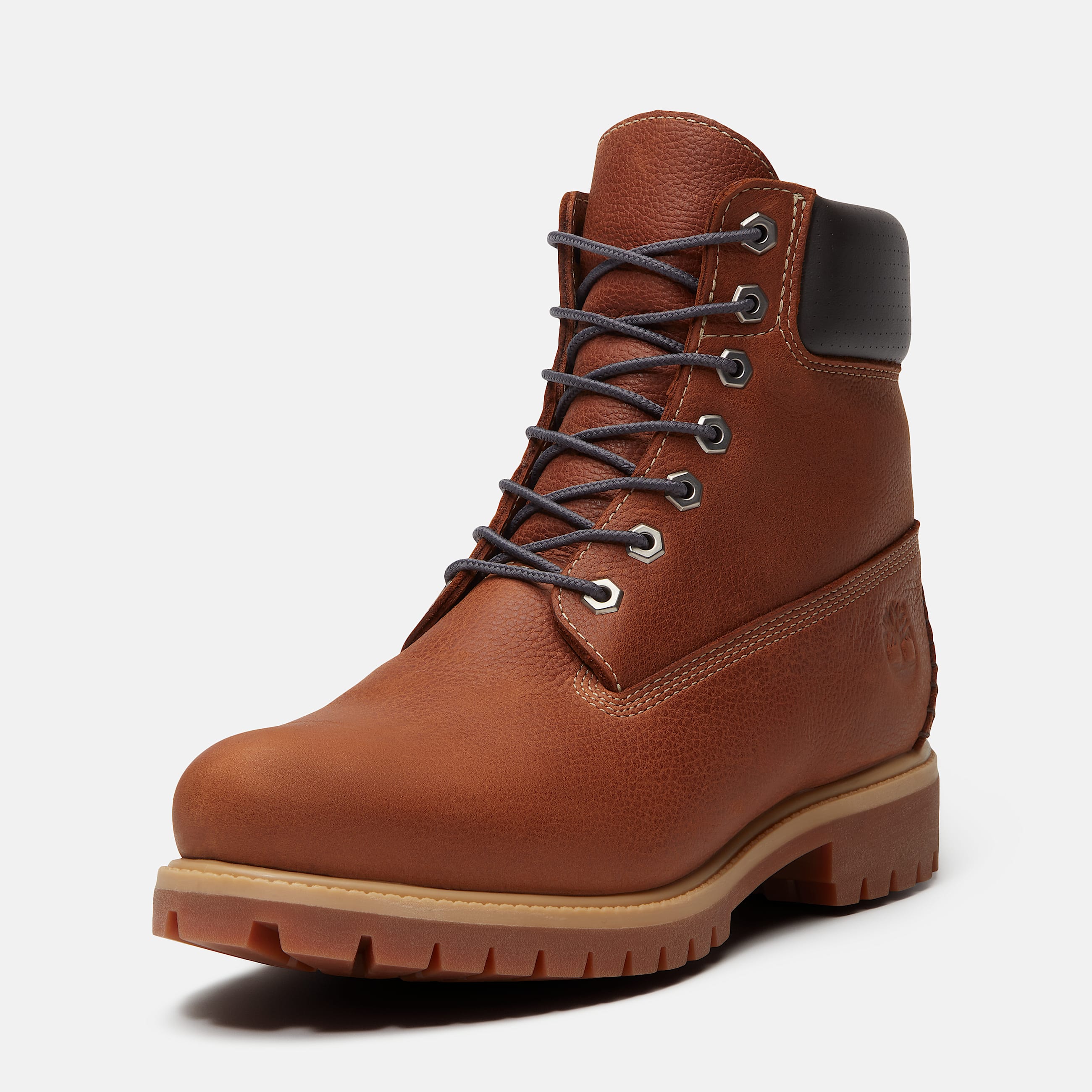 Mens Timberland Road Trip Premium 6Inch Waterproof Boot TBL Rust FullGrainDark Grey ALT10