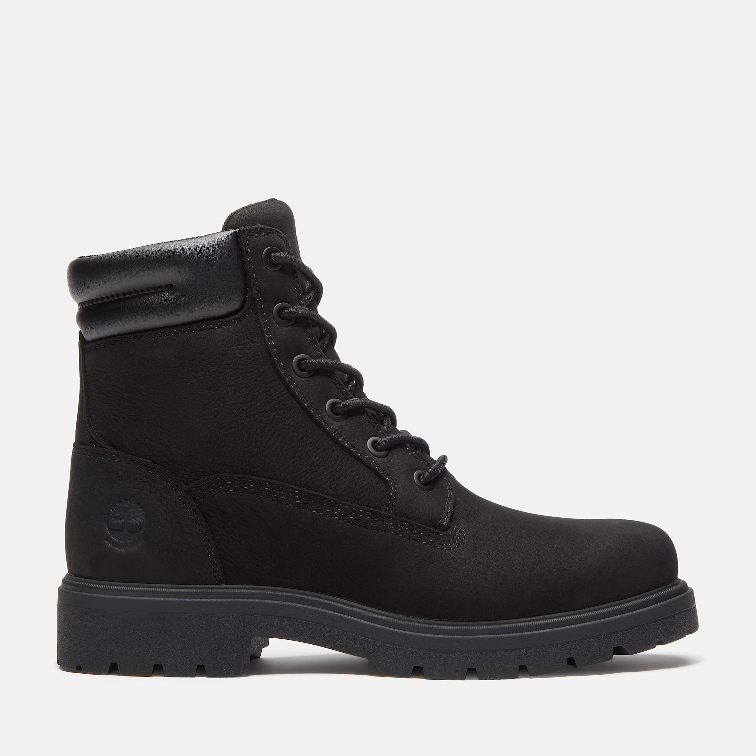 Womens Auburn Falls 6Inch Waterproof Boot TBL Black Nubuck HERO