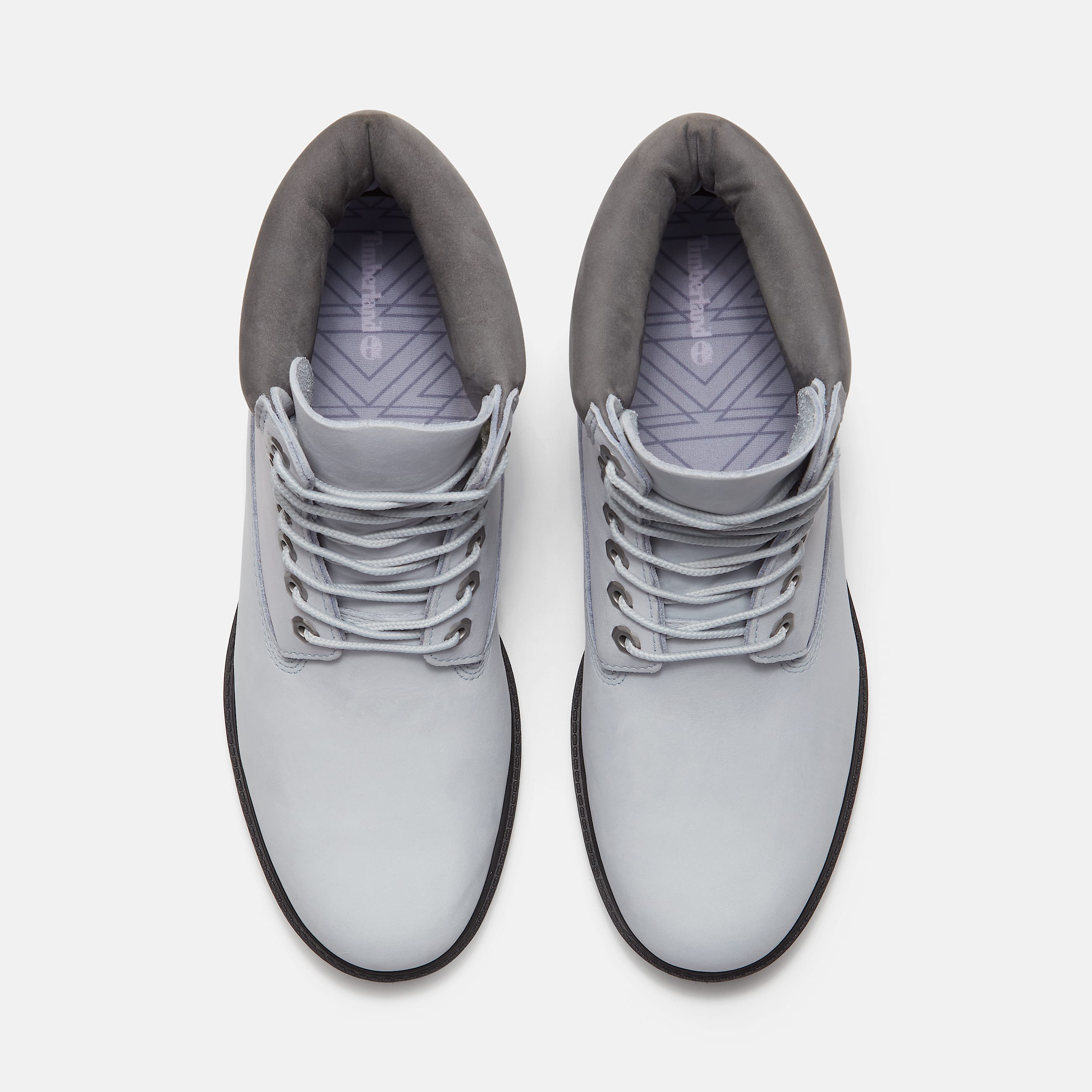 Mens Timberland Alpine Glacier 6Inch Waterproof Boot TBL Glacier Grey Nubuck ALT2