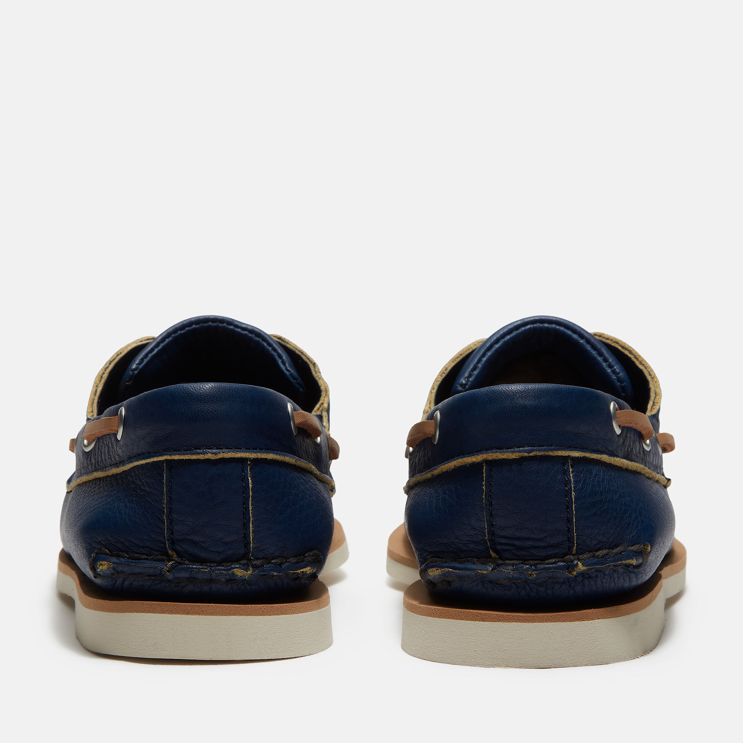 Mens Lake House Classic 2Eye Boat Shoe TBL Dark Blue FullGrain ALT5