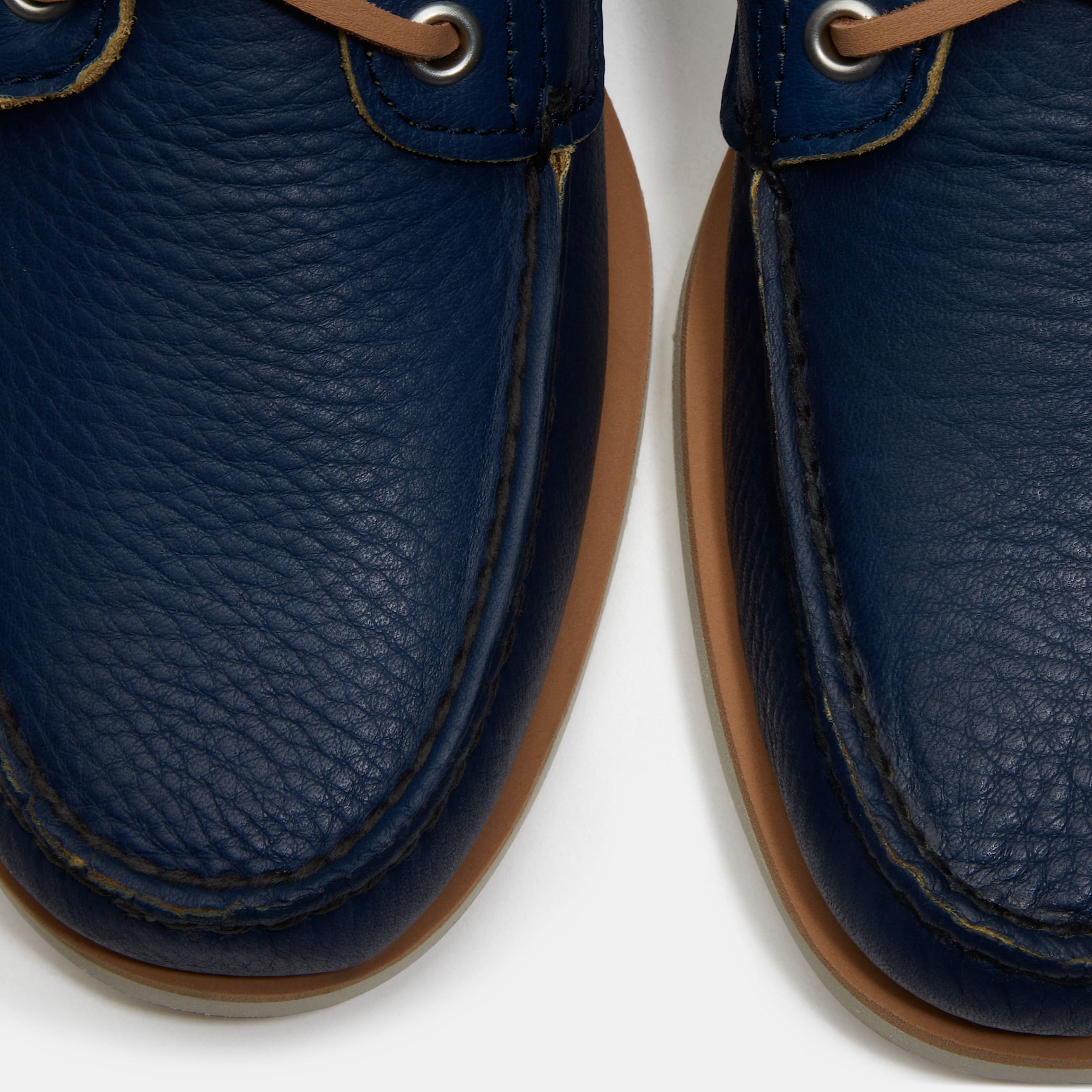 Mens Lake House Classic 2Eye Boat Shoe TBL Dark Blue FullGrain ALT7