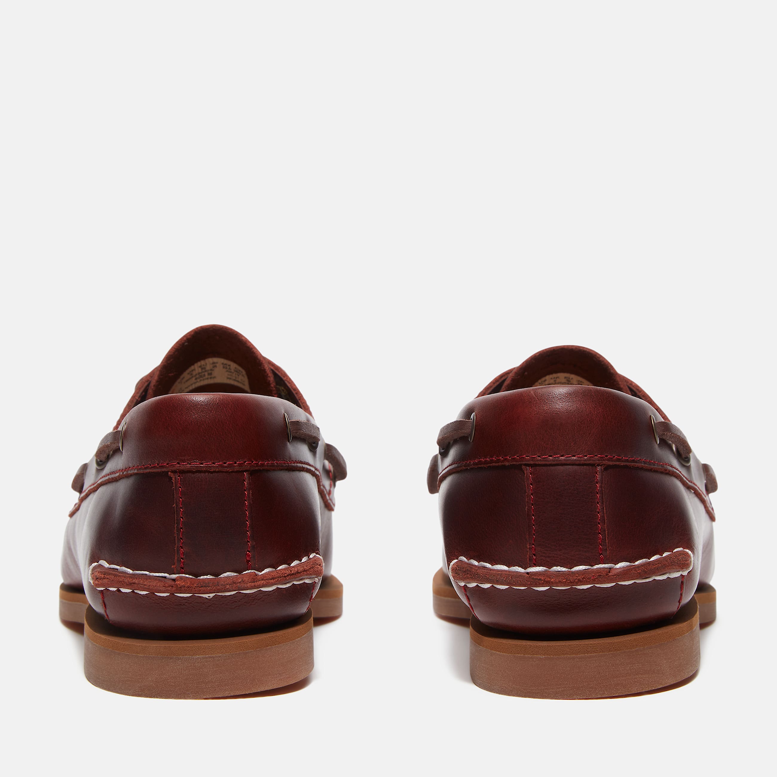 Womens Timberland Classic Boat Shoe TBL Burgundy FullGrain ALT5