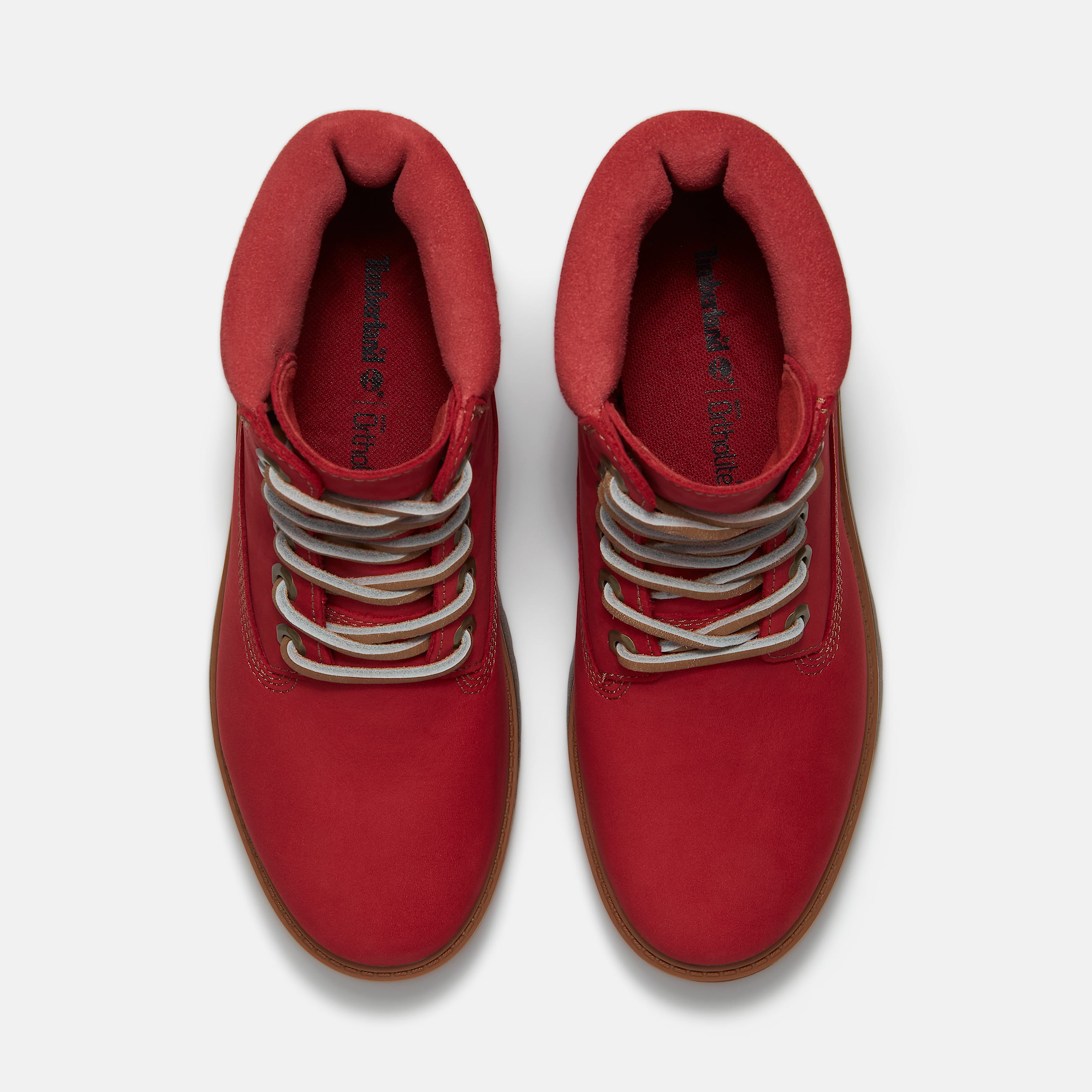 Womens Stone Street 6Inch Waterproof Platform Boot TBL Red Nubuck ALT2