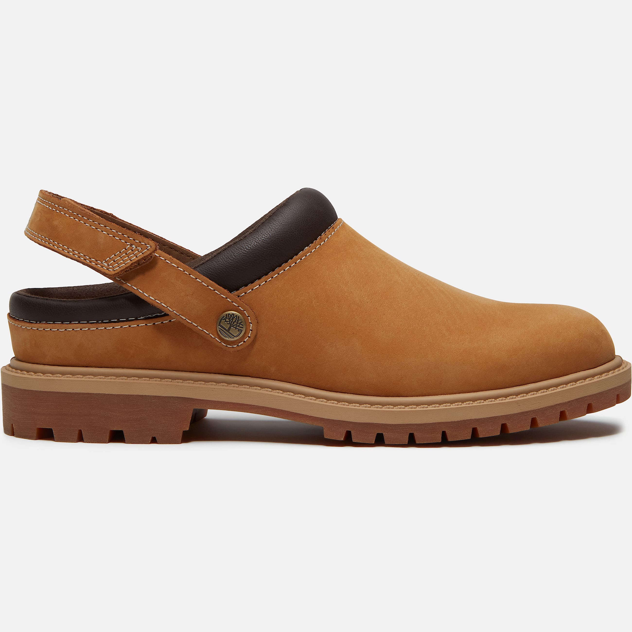 Womens Timberland Premium Clog TBL Wheat Nubuck HERO