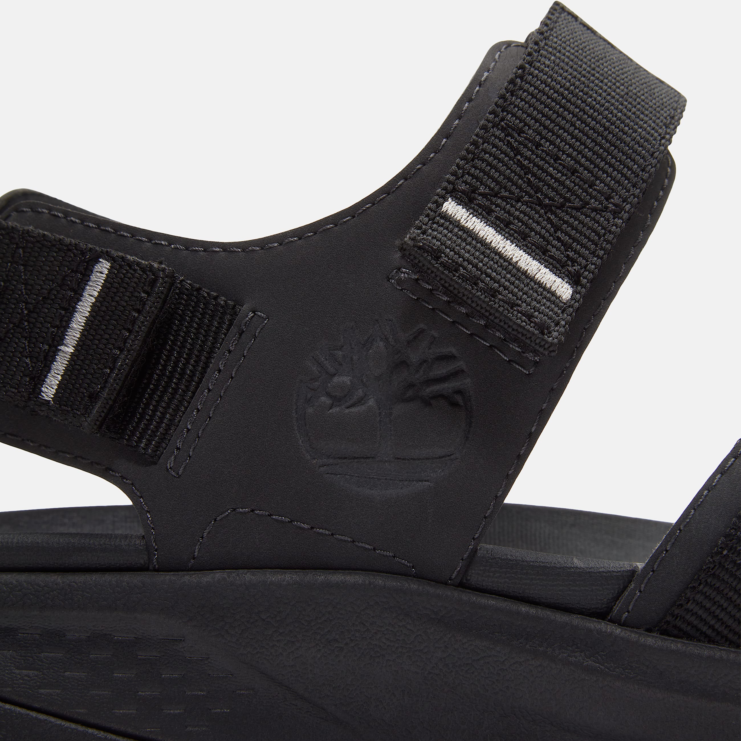 Sandalias Garrison Trail Backstrap para Hombre TBL Negro ALT7