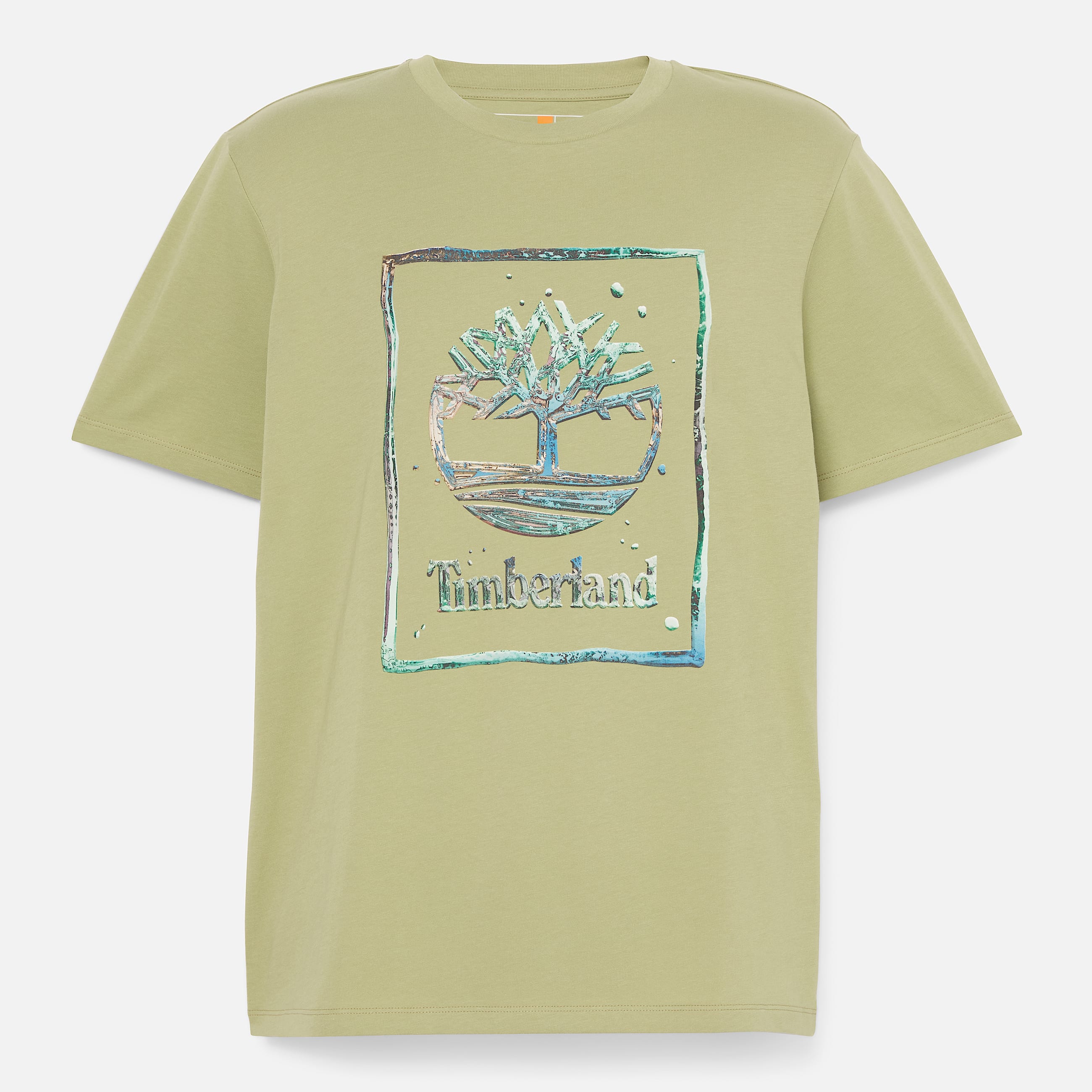 Playera de manga corta con estampado grfico y logotipo para Hombre TBL Salvia HERO