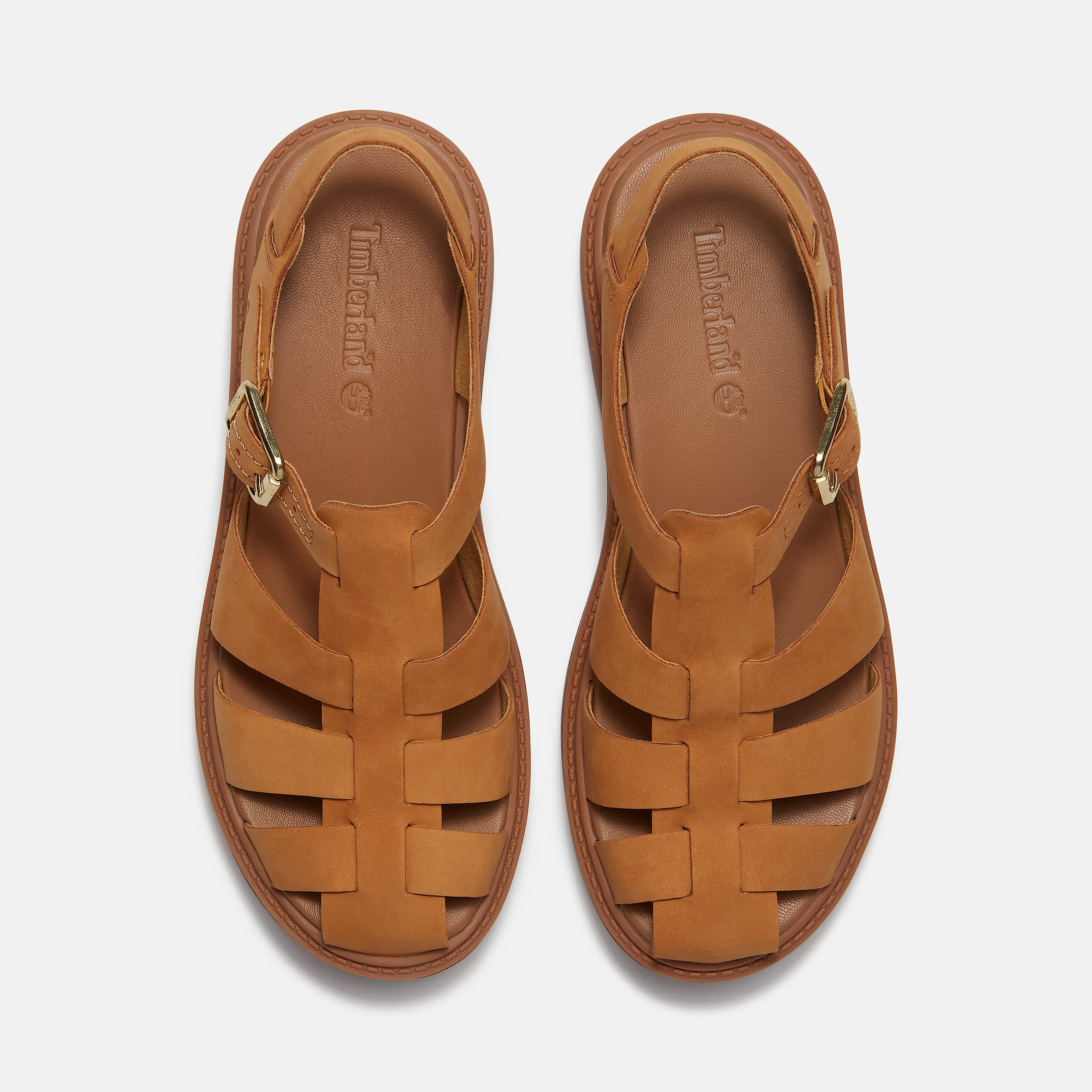 Womens Stone Street Fisherman Platform Sandal TBL Wheat Nubuck ALT2