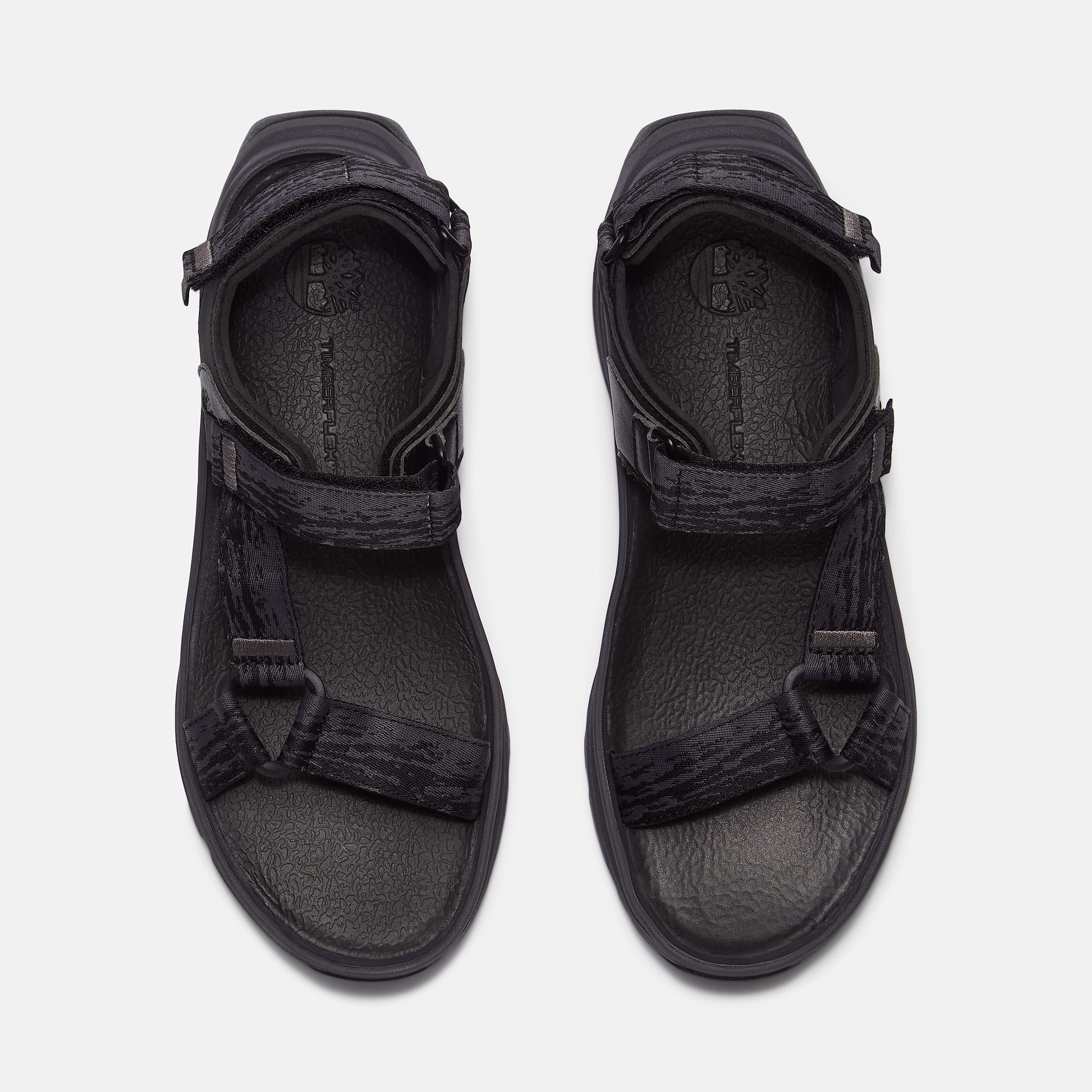 Womens Motion Dune Backstrap Sandal TBL Black Webbing ALT2