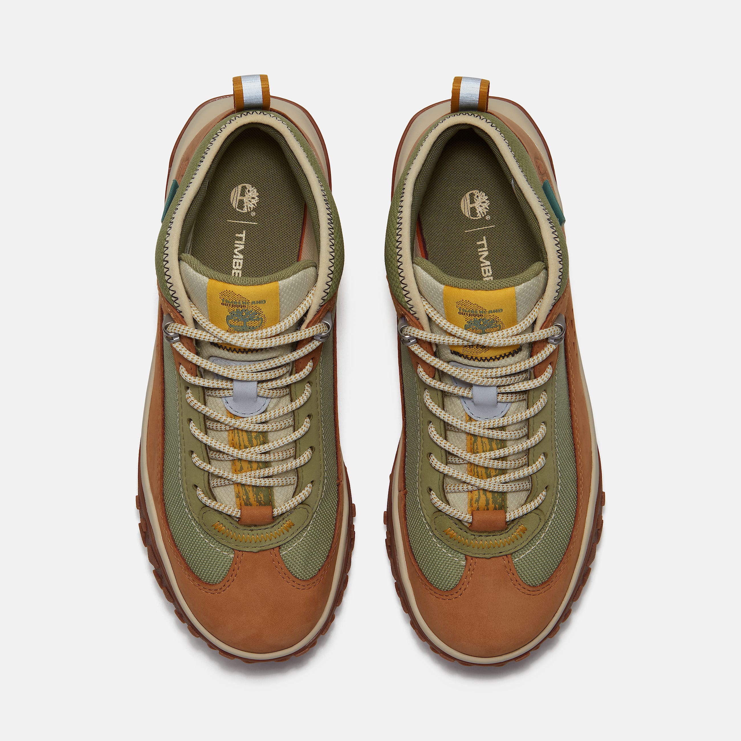 Womens TimberCush Motion 7 Mid Waterproof Sneaker TBL Wheat Nubuck ALT2