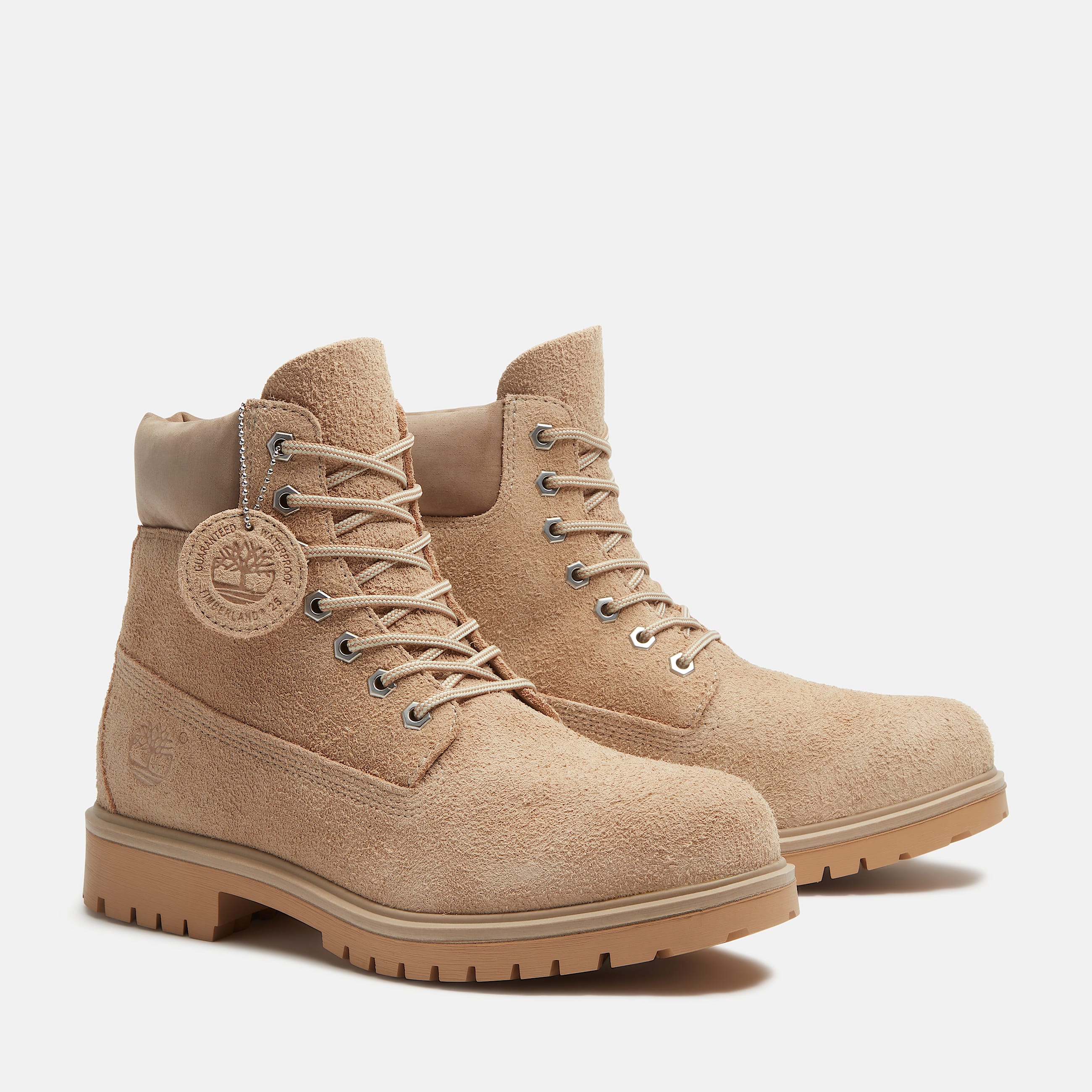 Botas impermeables Timberland 25 de 6 para hombre TBL Ante natural ALT4