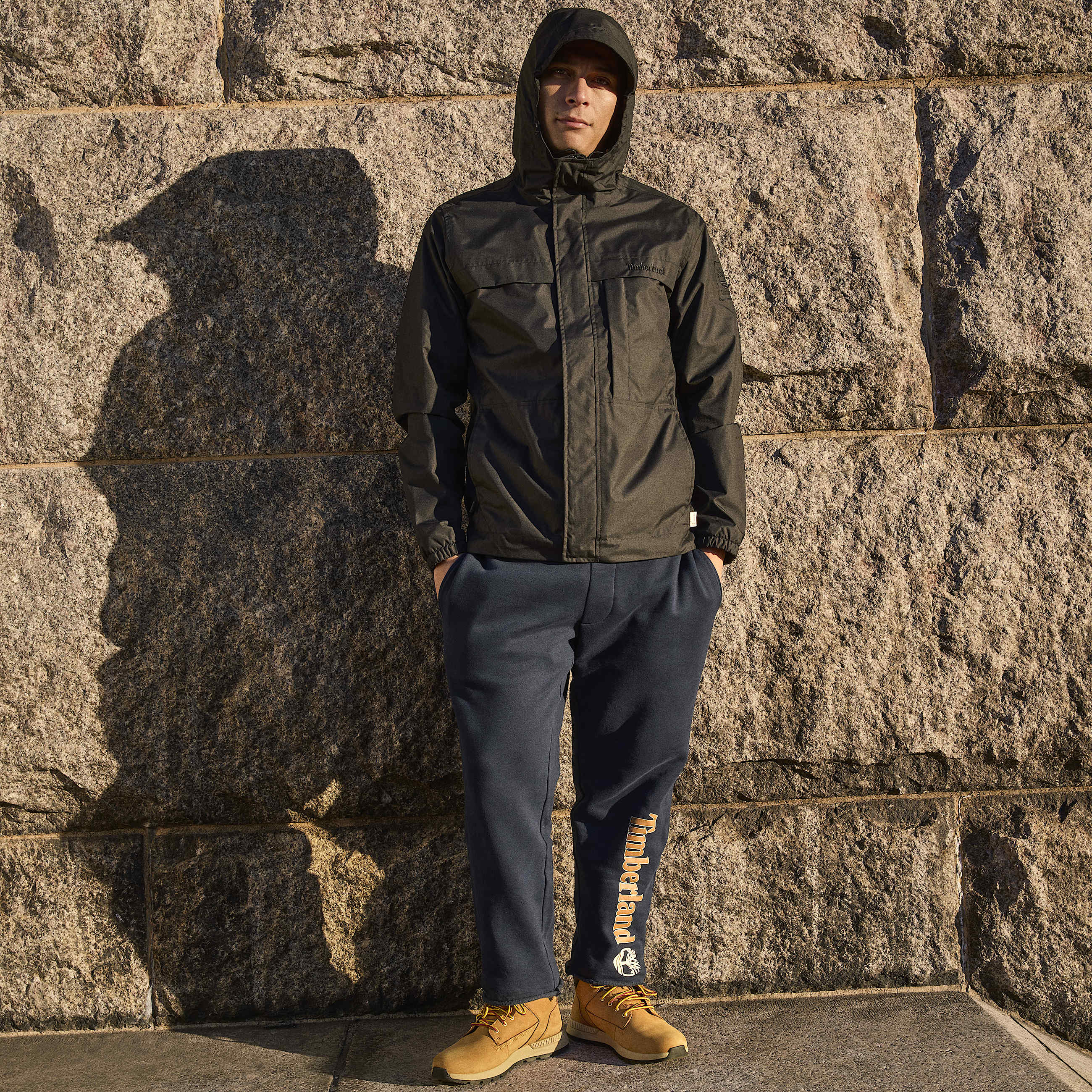 Mens Benton Waterproof Shell Jacket TBL Black ALTA