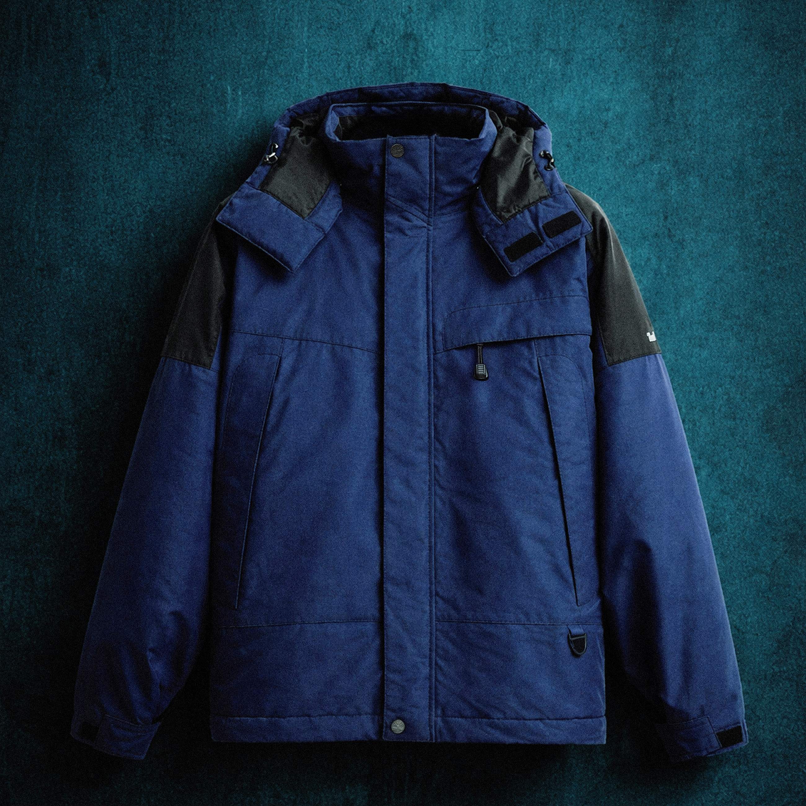 Granite State Waterproof Rain Jacket TBL NavyBlack HERO