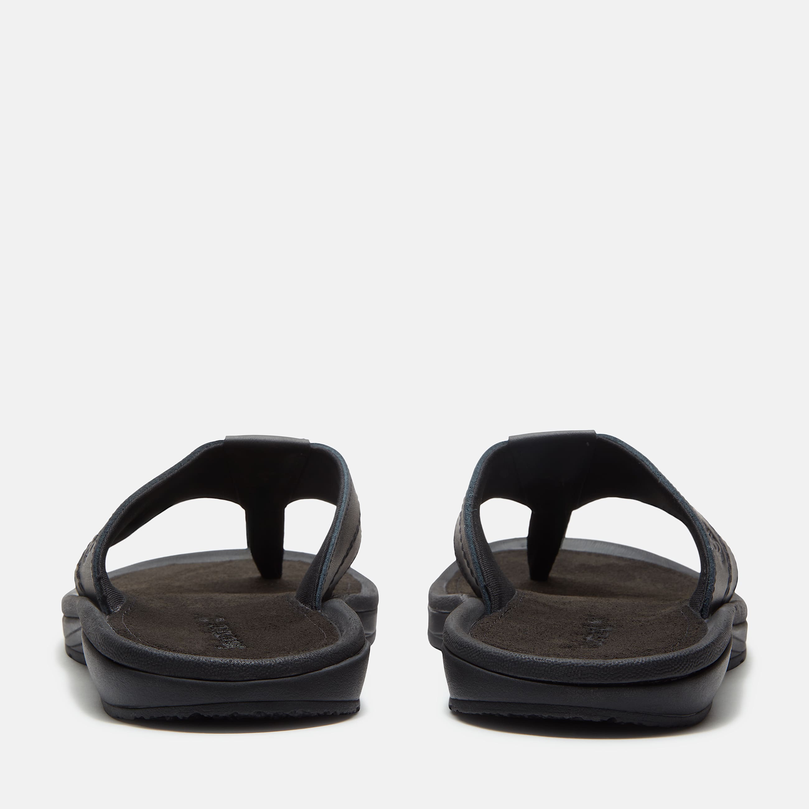 Mens Timberland Originals Slide Sandal TBL Black Leather ALT5